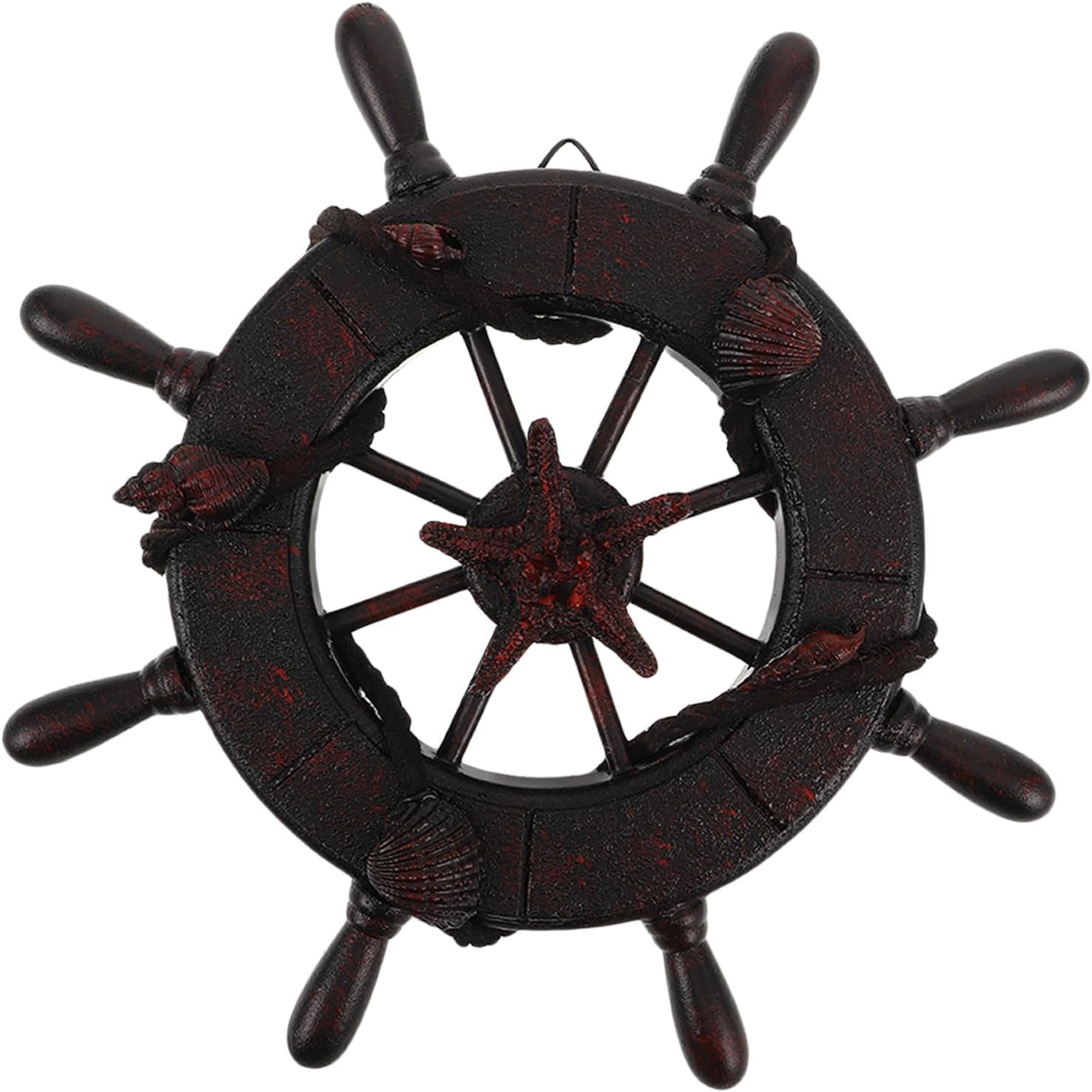 CZJHJYff Rudder Hanging Wall Decor Ornament 23CM