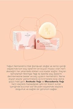 Polente Natural - Yoğun Nemlendirici Katı Şampuan/Tüm Saç Tipleri (110 gr)
