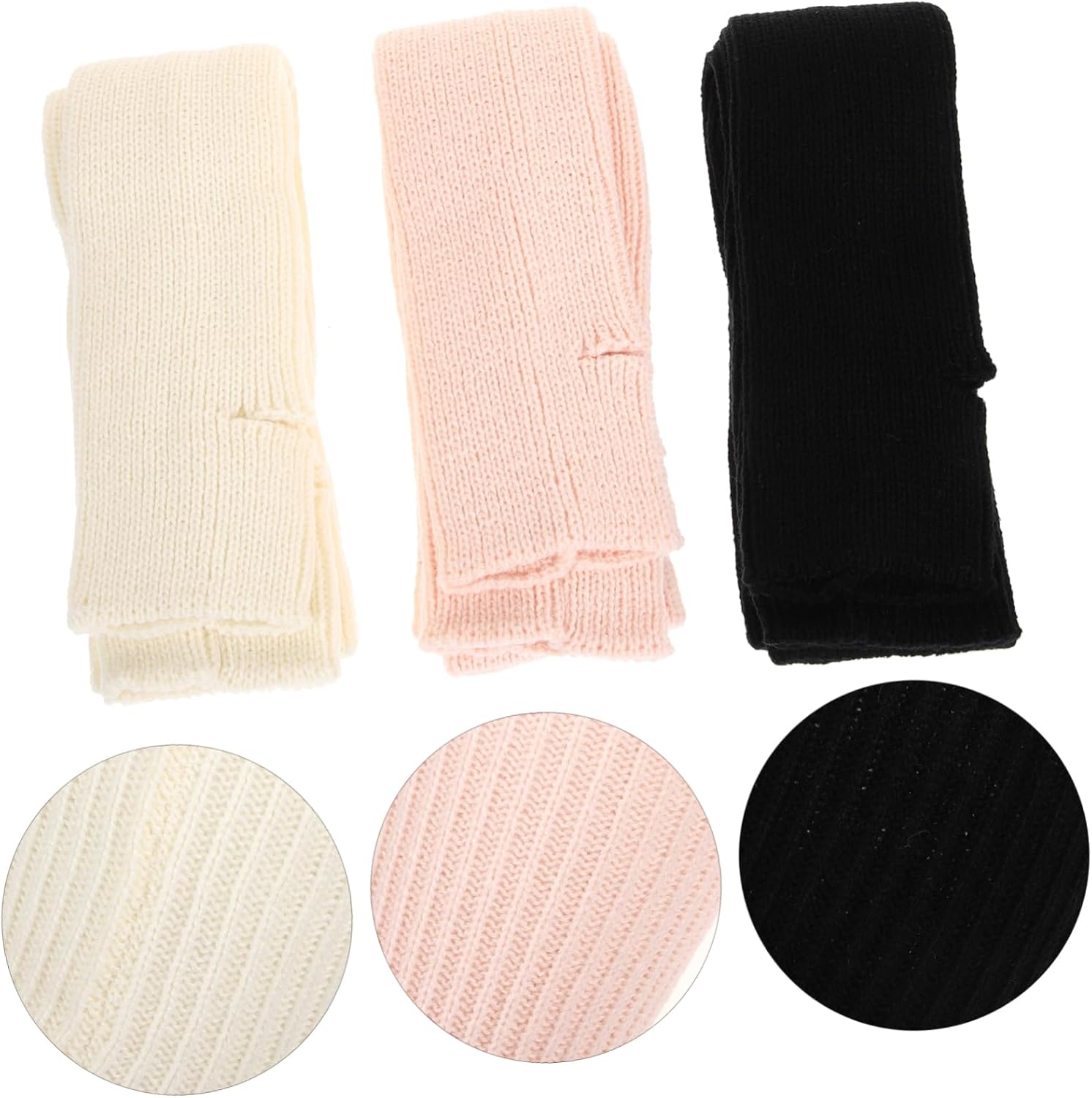 Latin Dance Leg Warmers Stockings for Ballet Dance Socks Black Leg Warmers Crochet Winter