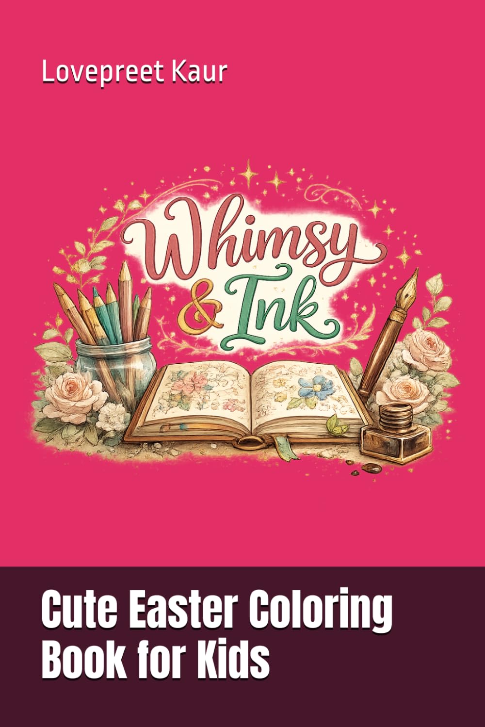 Cute Easter Coloring Pages for Kids: Whimsy & Ink