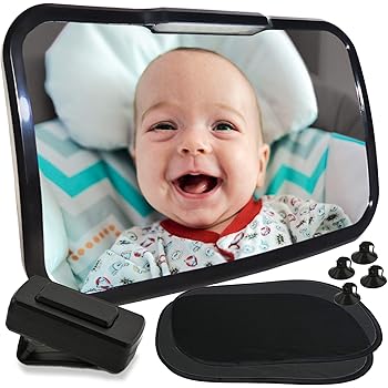 mirror for fixed headrest