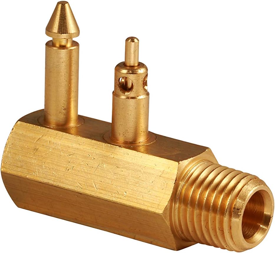 8883-6 Brass Quick-Connect Tank Fitting 1/4-Inch NPT Male Thread for Johnson/Evinrude/OMC