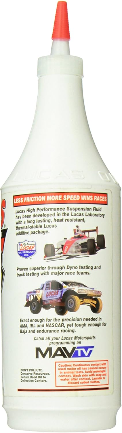 Synthetic S1 Racing Supension Fluid 2.5 wt/12x1/Quart