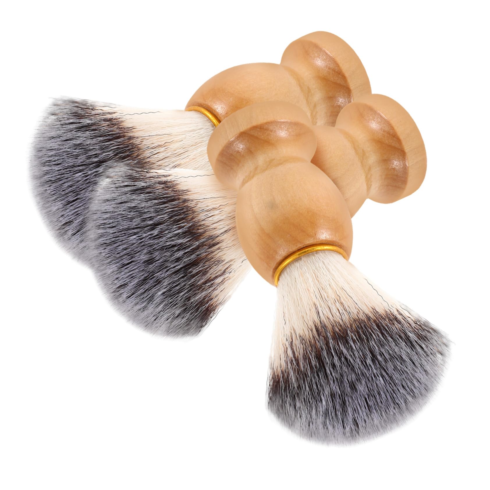 Gogogmee Convenient Shaving Brush for Men Portable Beard Brush Shaving Tool Barber Accessory