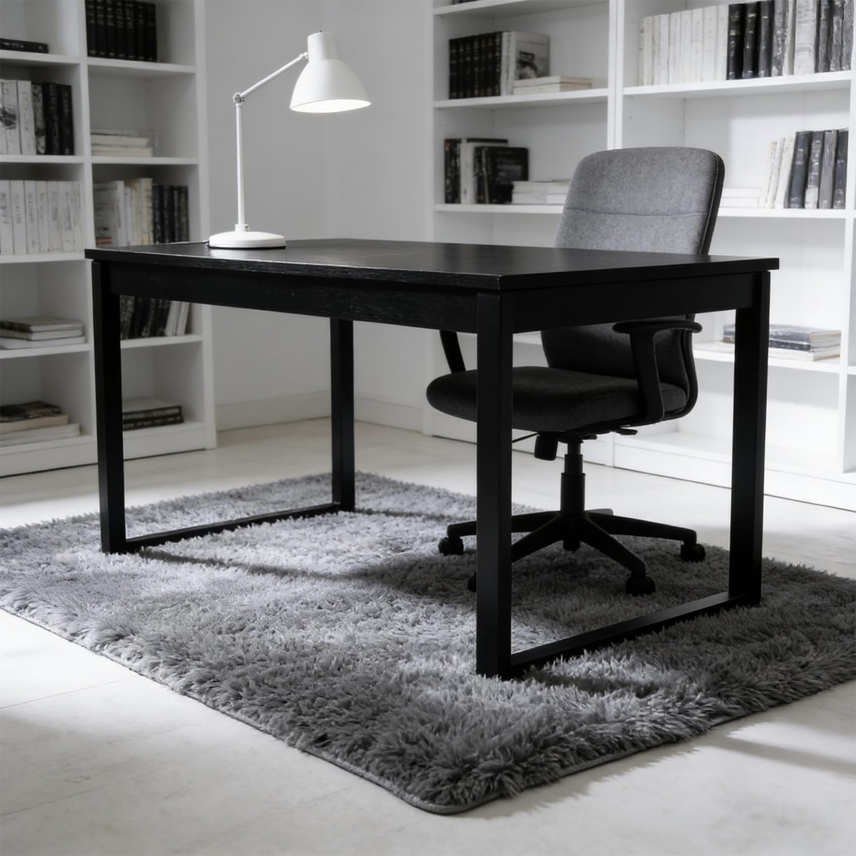 Tapis moelleux pour chambre résistant et facile à entretenir avec envers antidérapant