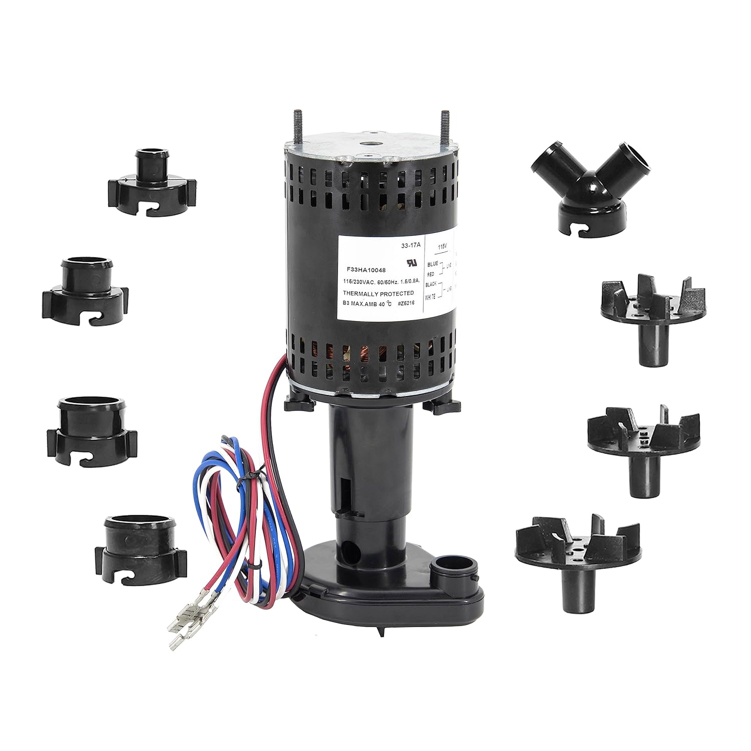 Beckett BRPAP1 Universal Ice Machine Replacement Pump 115/230V