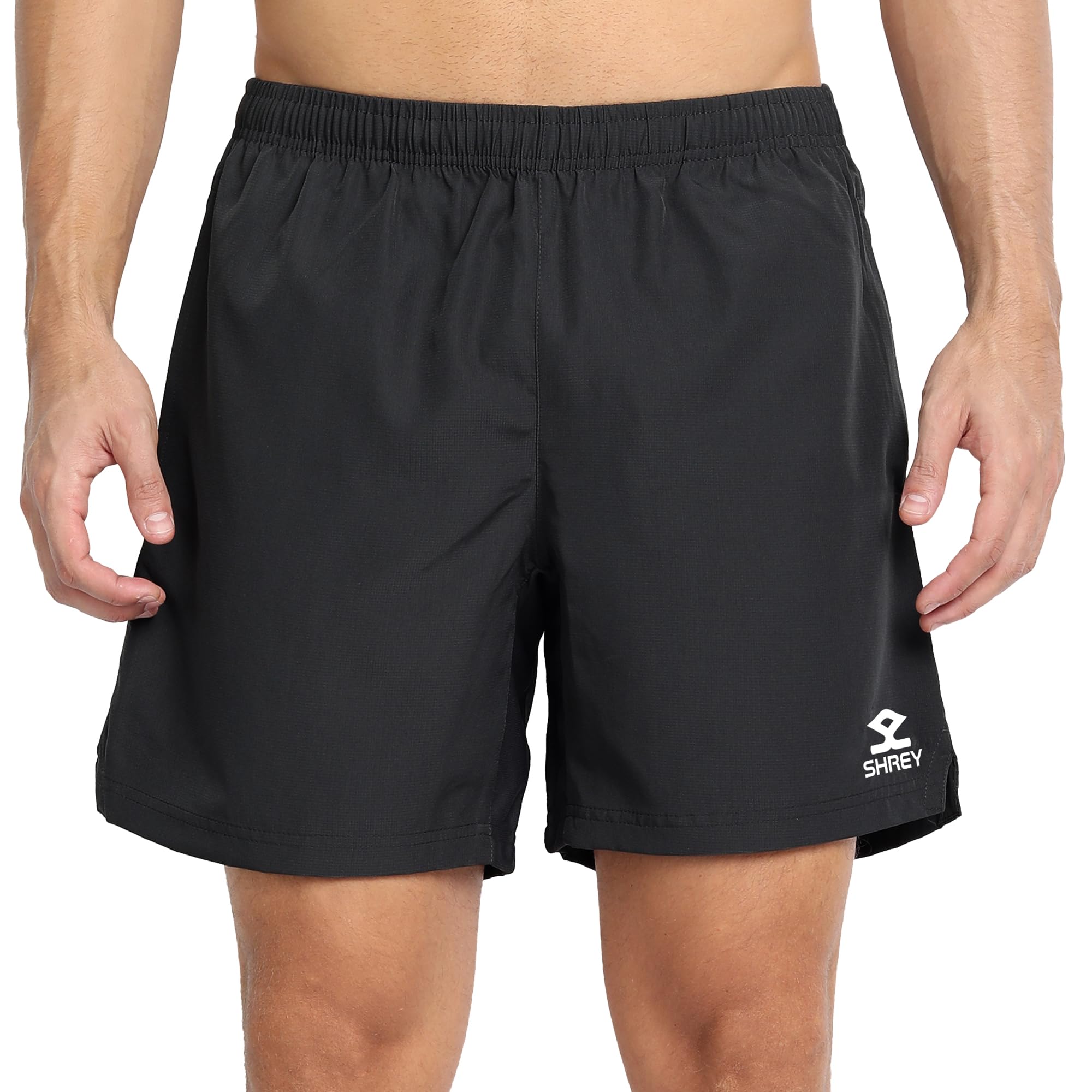 shrey Freedom Shorts for Men's (in, Alpha, M, Regular, Black)-picture-11
