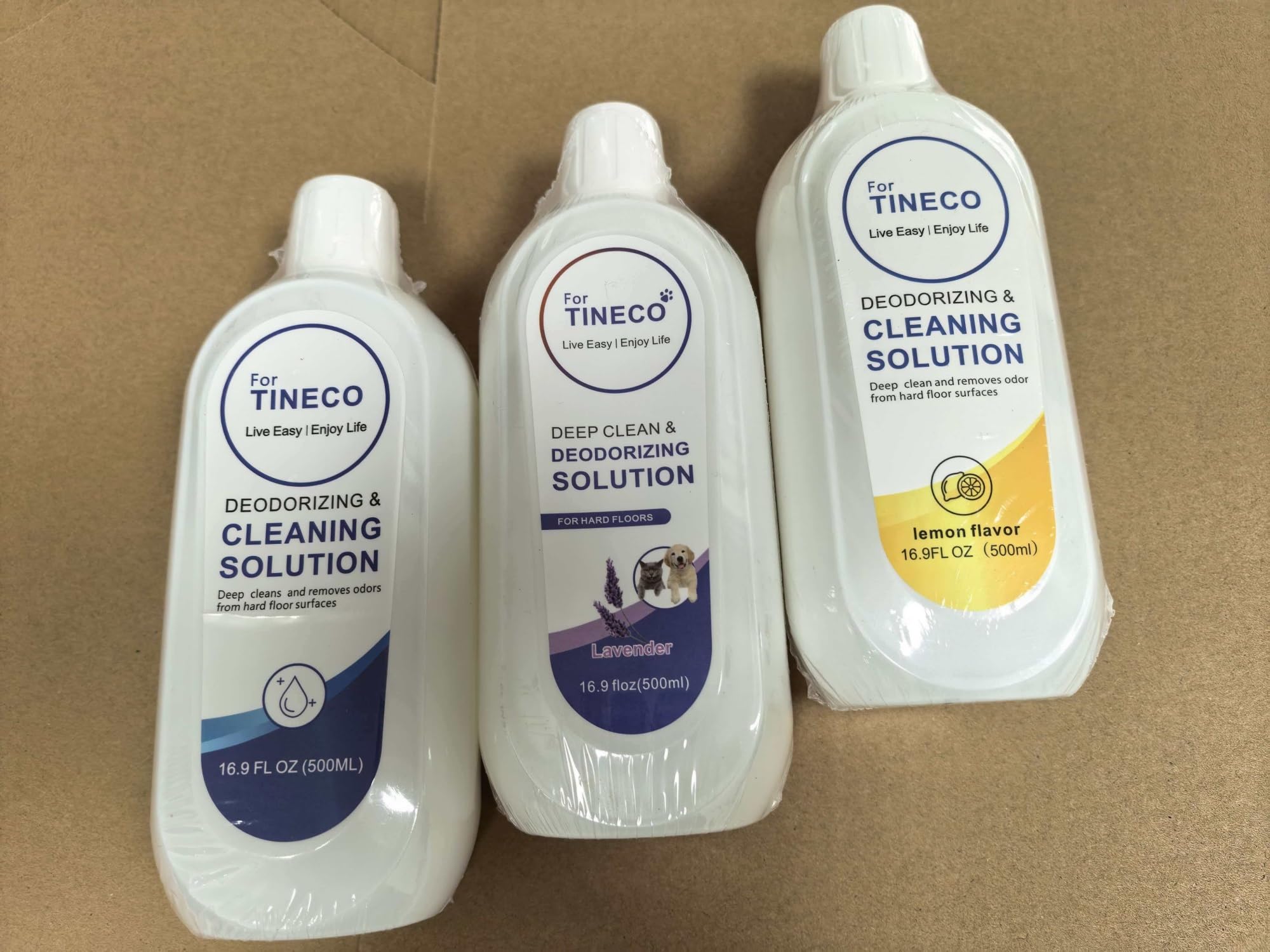 Detergente for pavimenti multiuso da 500 ml (confezione da 3). Compatibile con TINECO iFLOOR 3