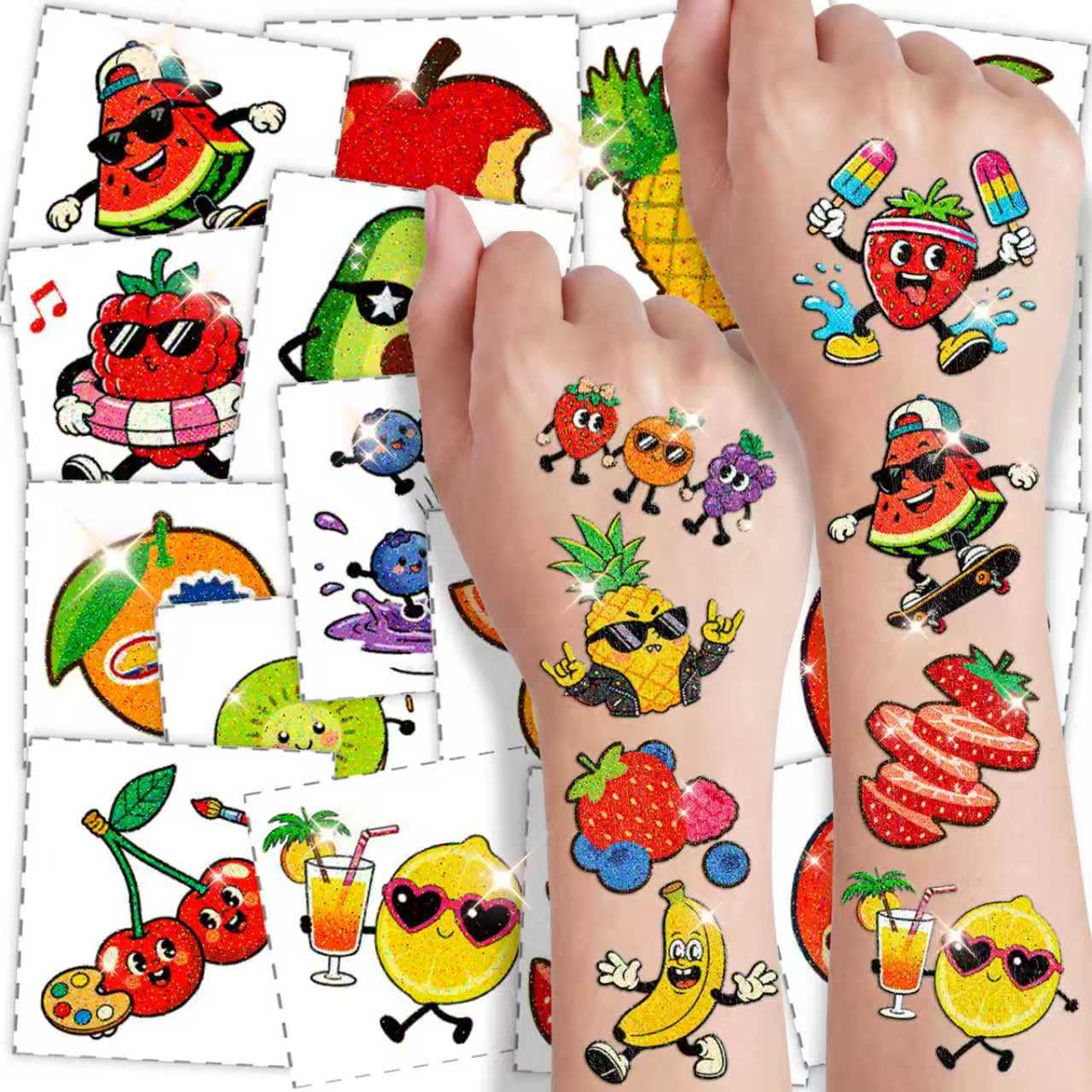 216 PCS Temporary Tattoos for Kids – Summer Fun