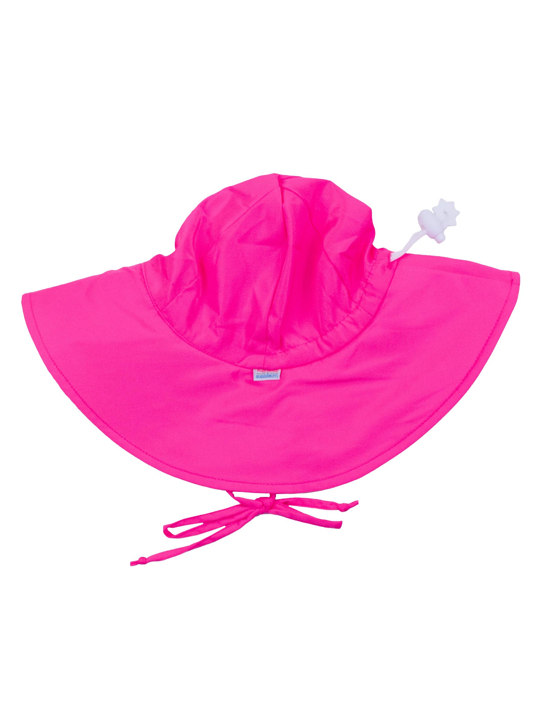 RuffleButts Baby Girls Floppy Wide Brim UPF 50+ - Baby Sun Hat