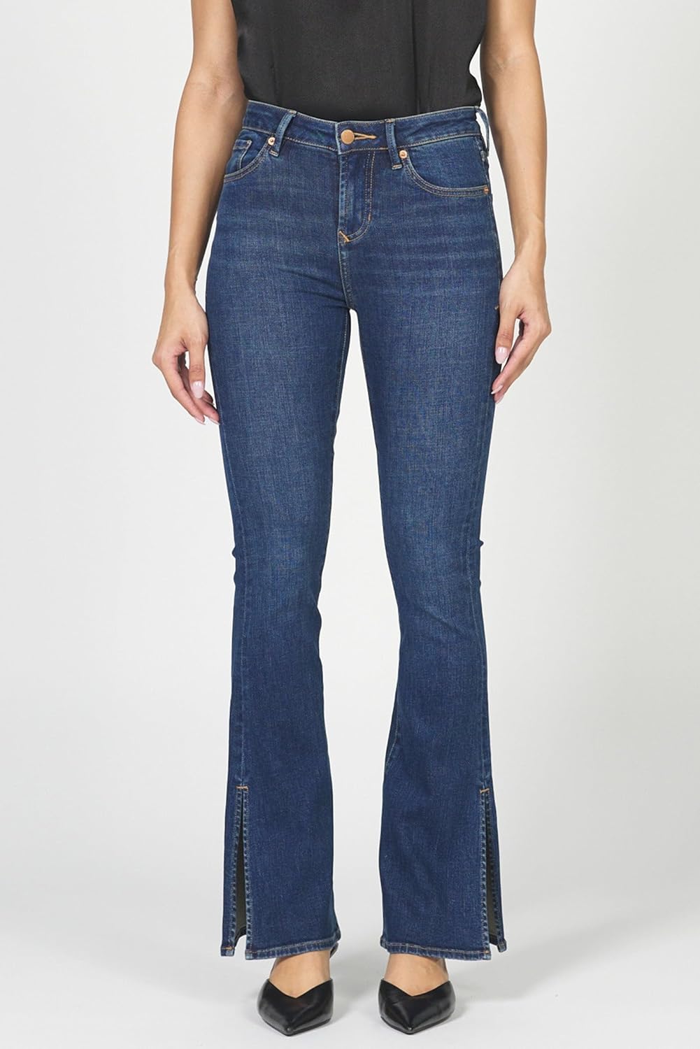 DEAR JOHN Jaxtyn Bootcut Jeans for Women MId Rise Comfort Stretch Denim – Bodmin – 28