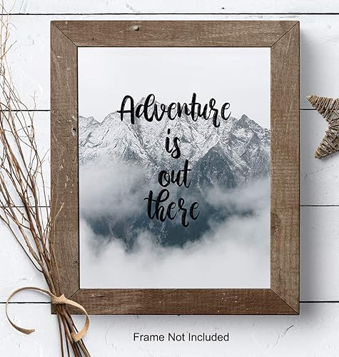 Miniatura 7 de Adventure Inspirational Art Print - Motivational Wall Art Poster - Chic Home Decor for Bedroom, Living Room, Kitchen, Bathroom, Office, Game, Teen