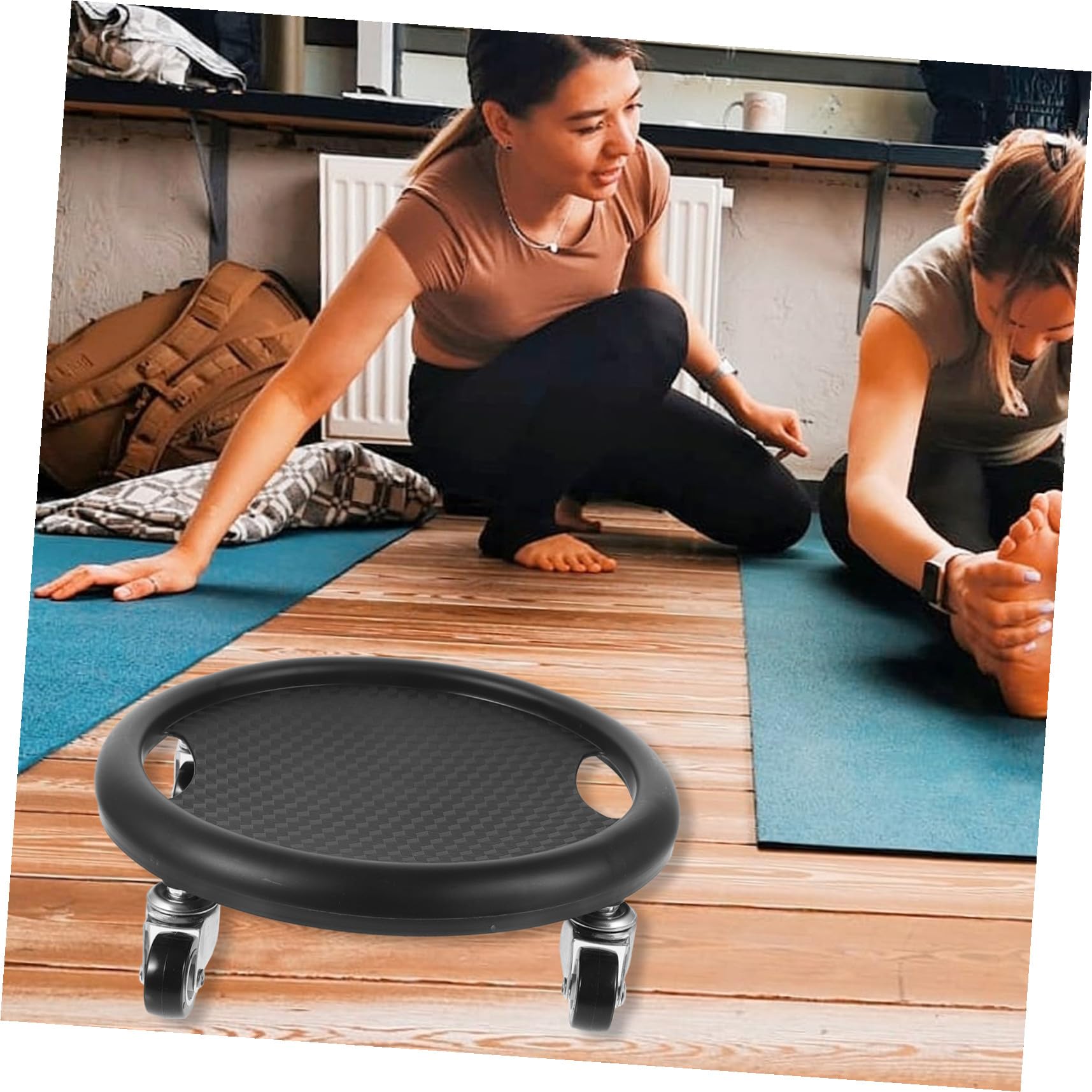 Disco Deslizante de Fitness Silencioso para Abdomen, 1 Juego