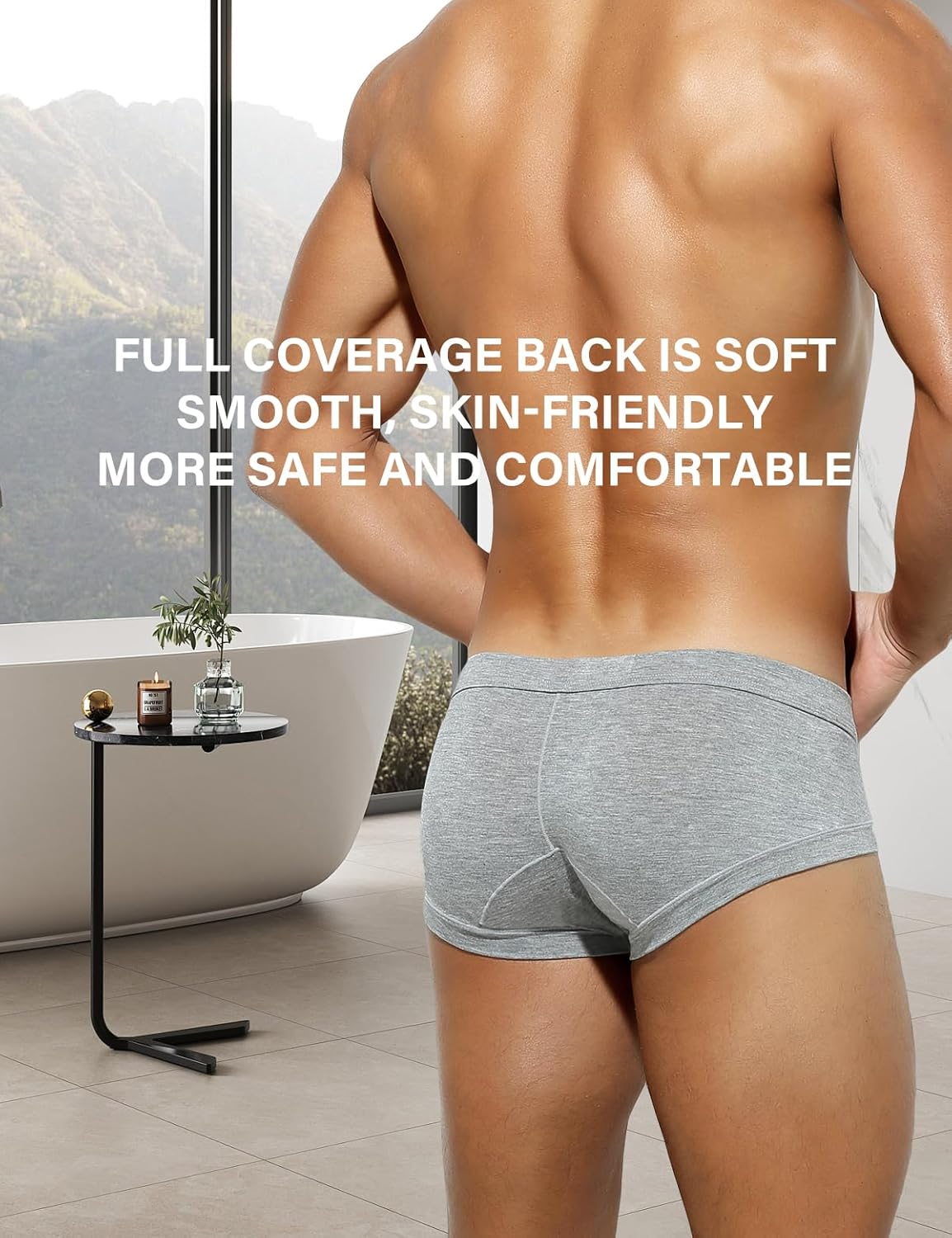 Arjen Kroos Men's Sexy Briefs Underwear Breathable Modal Boxer Trunks Underpants - Image 6