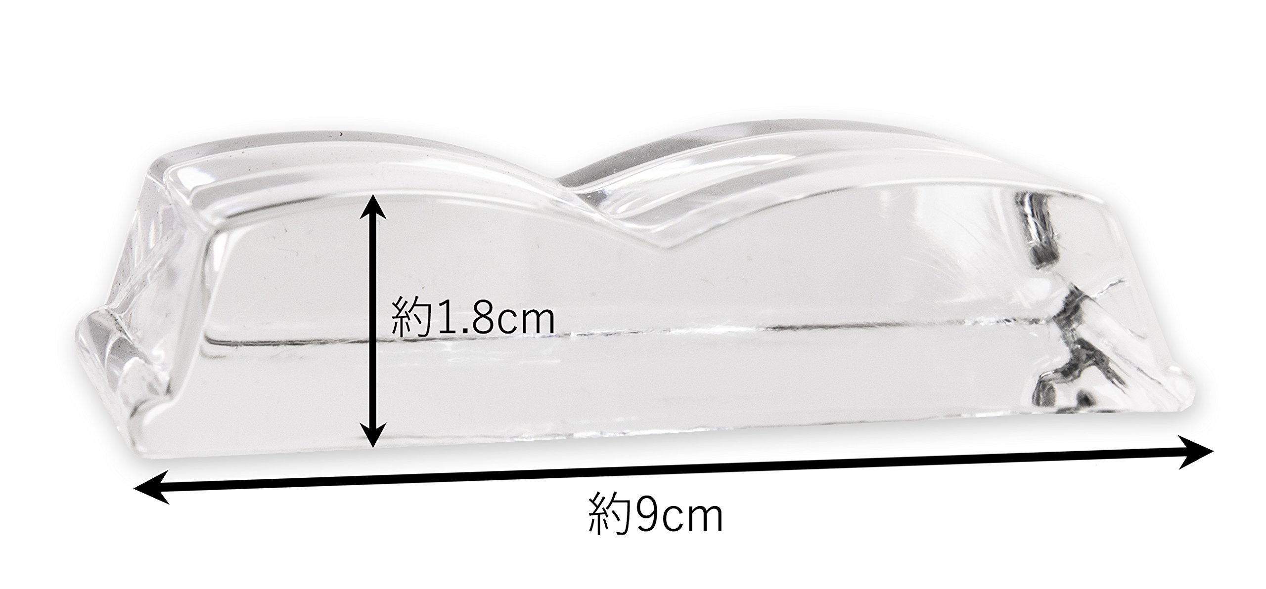 Amazon | アデリア 文鎮 ペーパーウェイト クリスタル クリア ブック