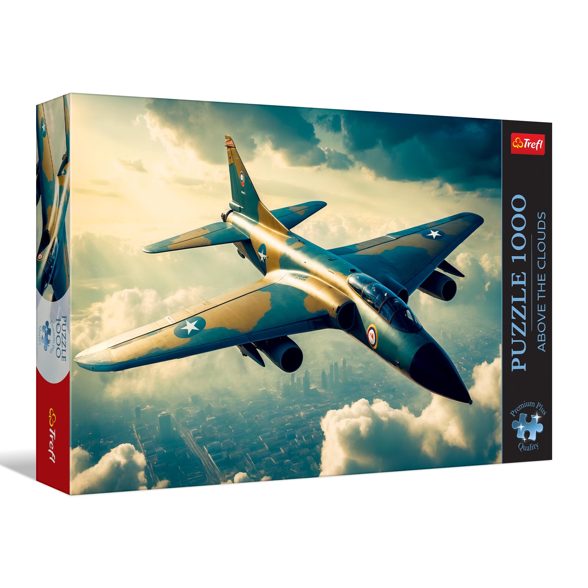 Trefl Premium Plus Quality - Above the Clouds - 1000 Pieces Timeless Designs Series Pieces for Adults and Children 14+