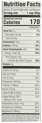 Miniatura 8 de 365 by Whole Foods Market Salvado de pasas de cereales 15 onzas