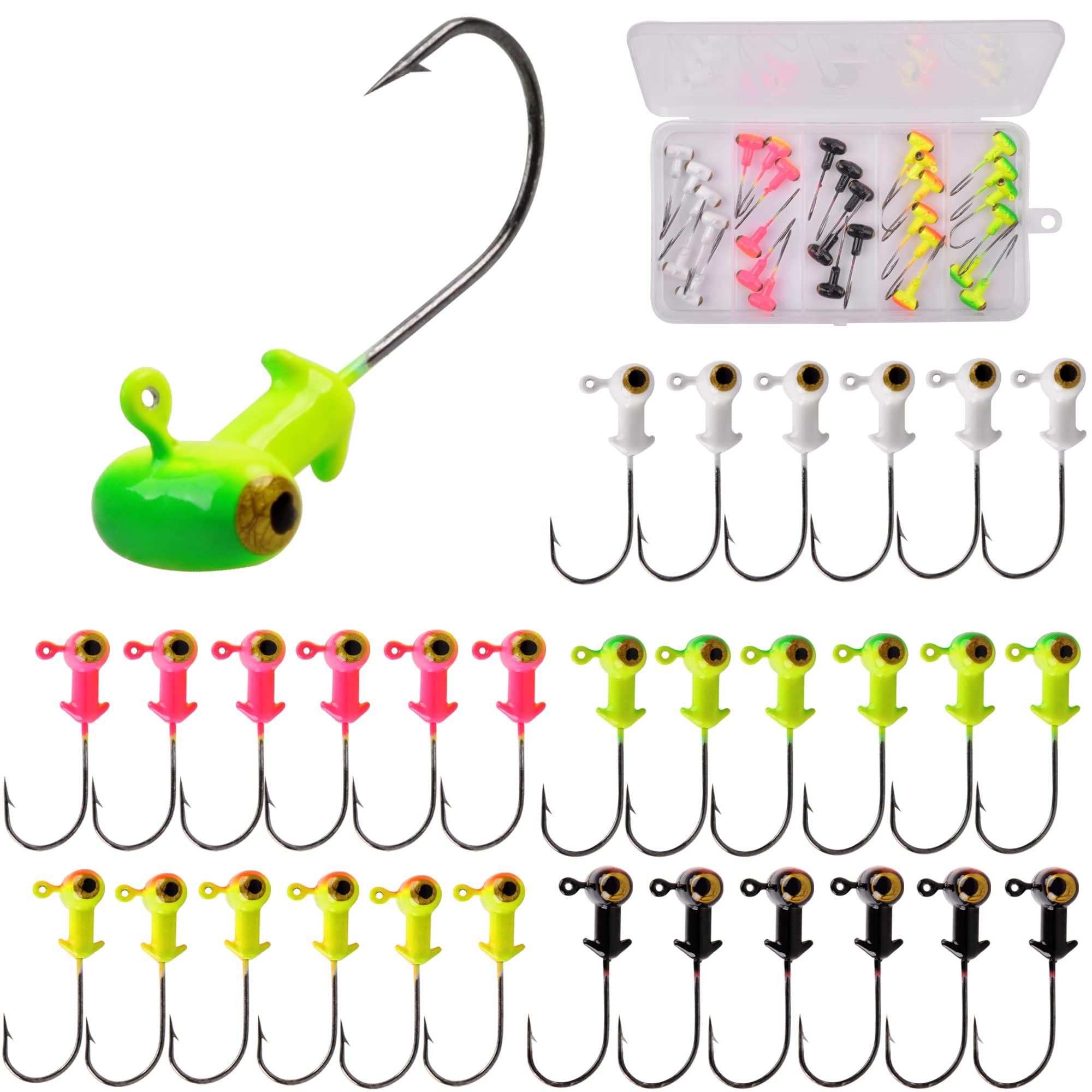 Amazon.co.jp: ジグヘッド ジグヘッド針 根魚 ロックフィッシュ