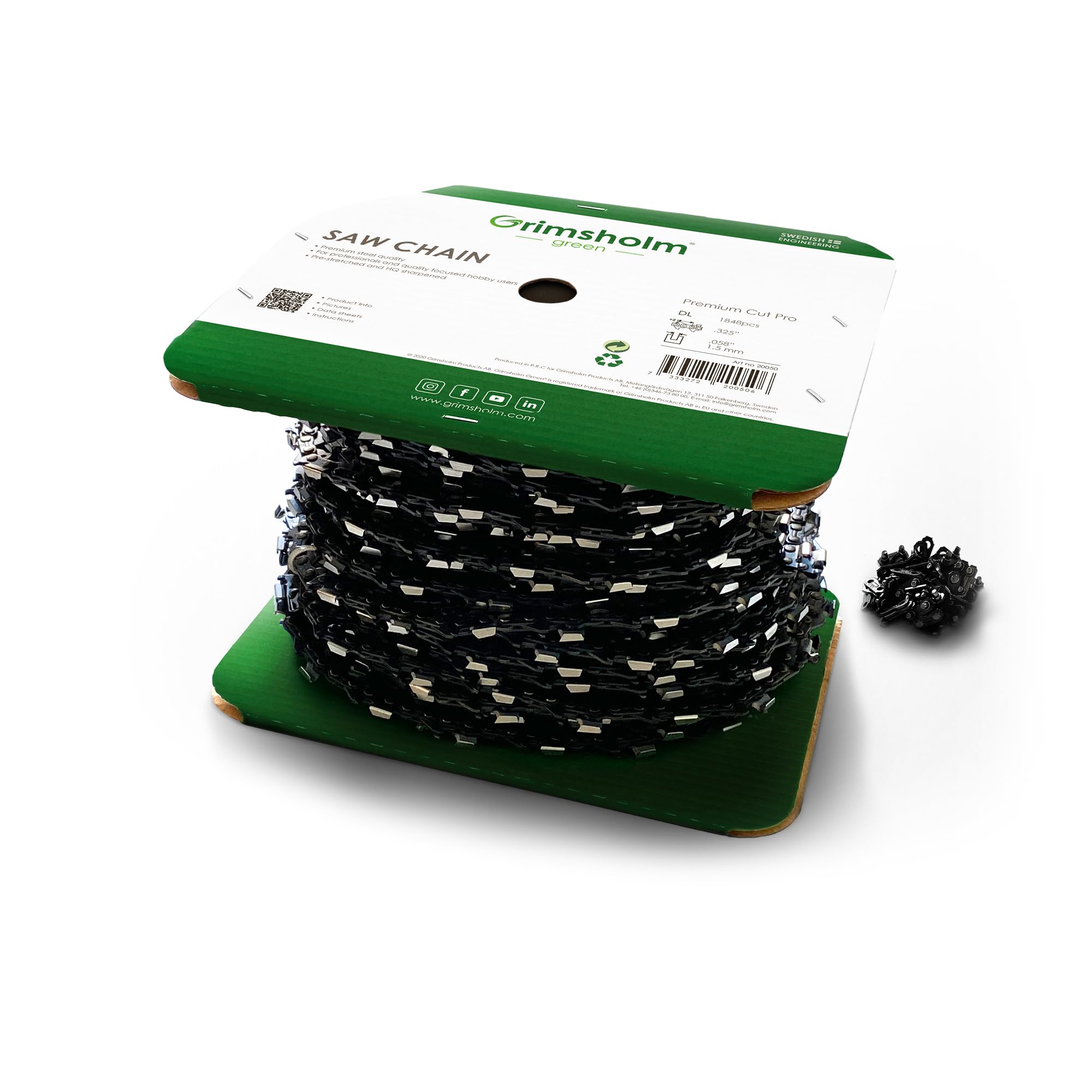 Cadena para motosierra Premium Cut Pro 1848 DL .325".058"/1,5 mm