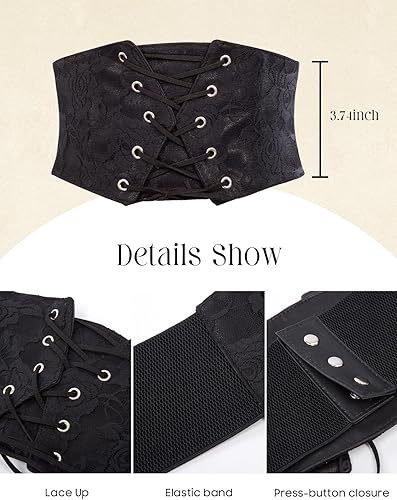 Miniatura 4 de GRACE KARIN Cinturón elástico para mujer