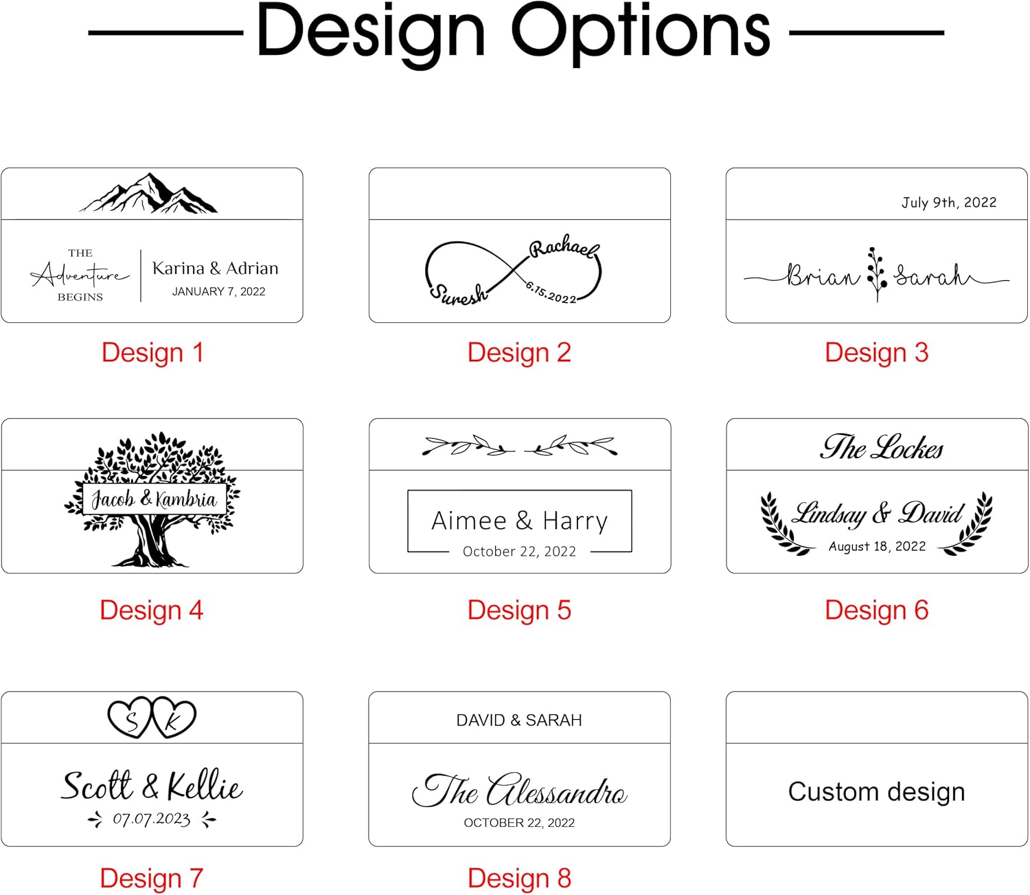 Engraved Wood Double Ring Box, Personalized Gift For Bride Groom, Custom Ring Box, Engagement Proposal Birthday Party Wedding