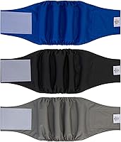 Vista 25 de CuteBone - Pañal para perro macho, talla mediana, DM11M