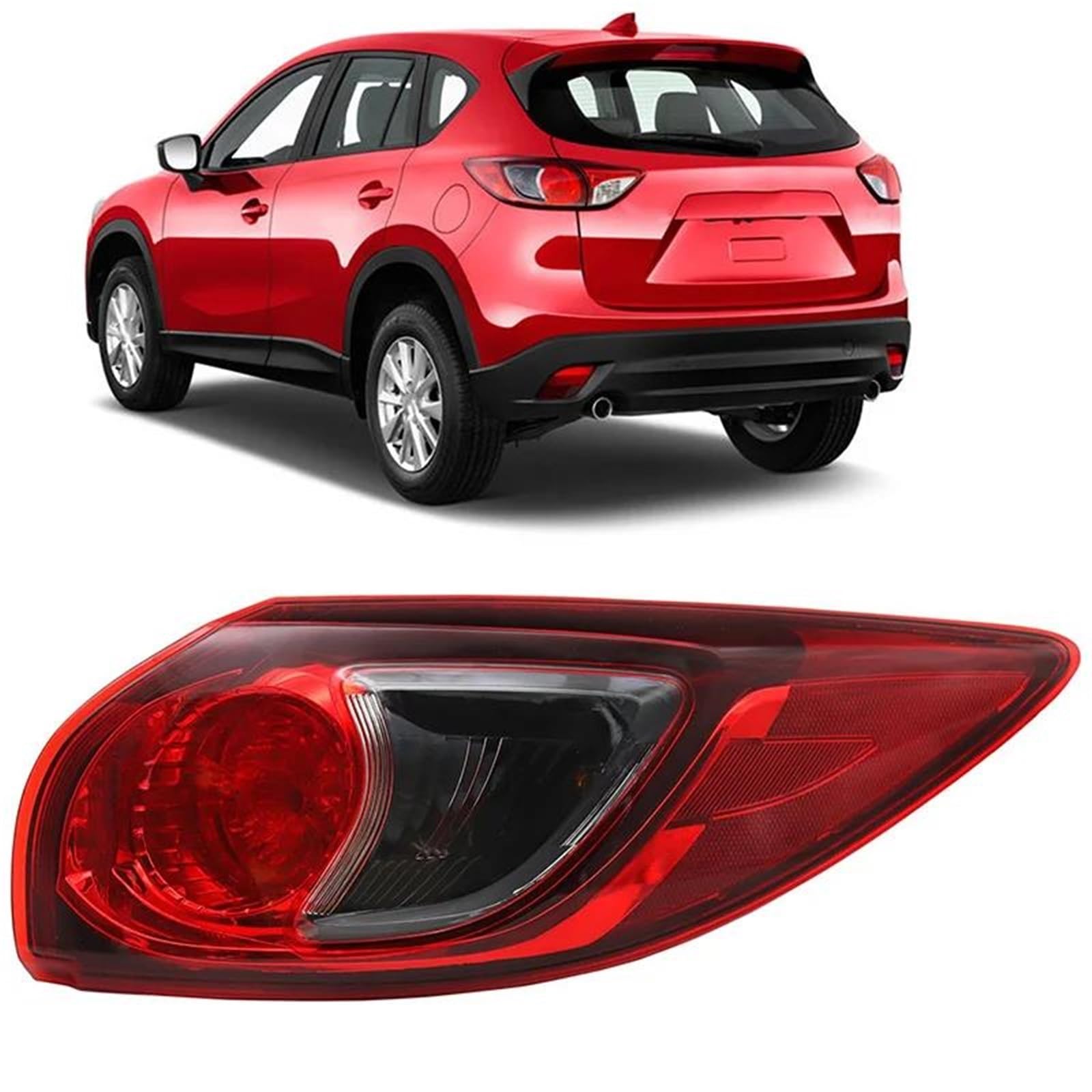 Dla Mazda CX-5 2013-2016 Halogenowa Zewnętrzna Lampa Tylna Tylne światła(1Pc Right)