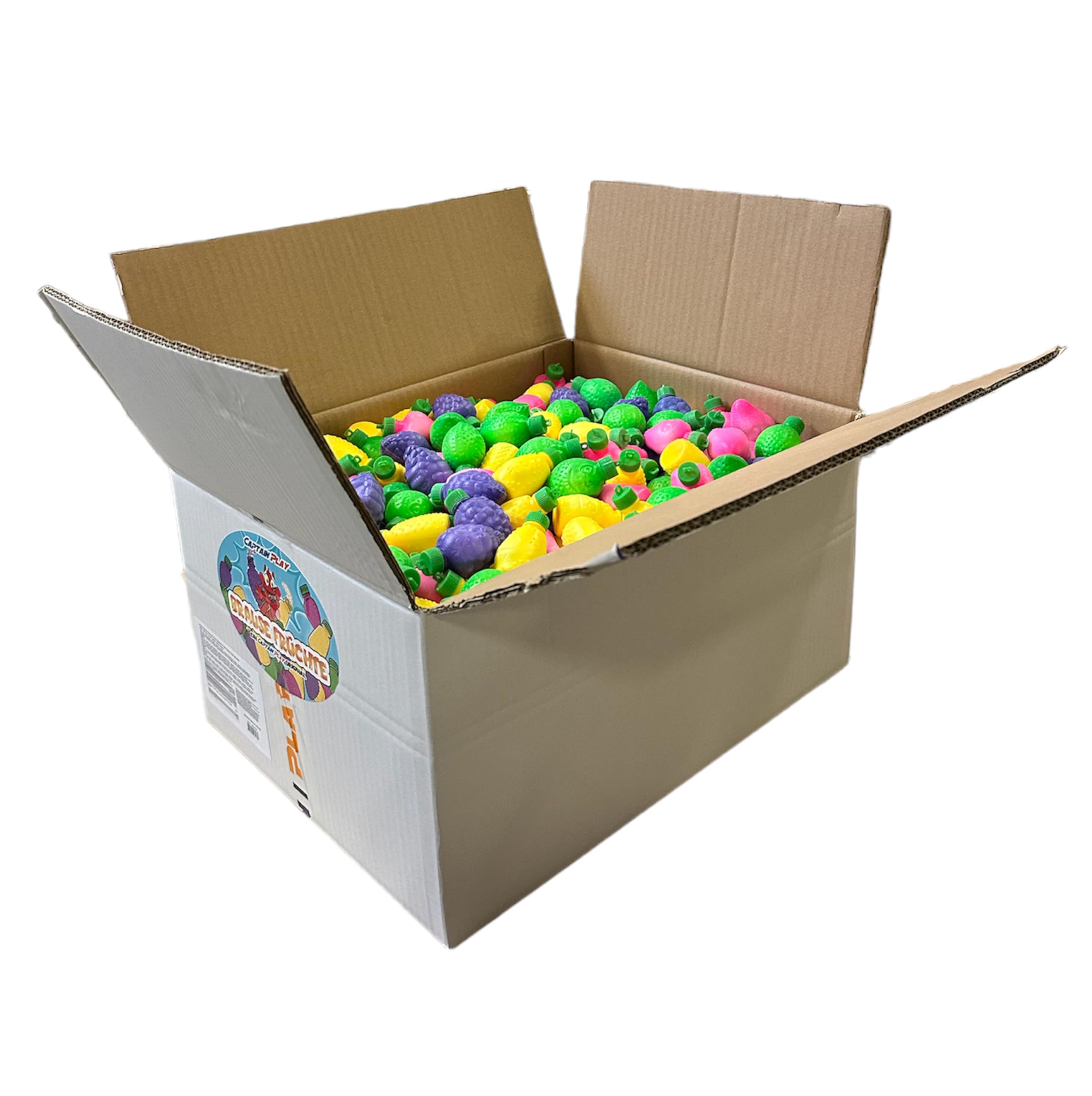 CAPTAIN PLAY Polvos Pica Pica a Granel – 600 piezas individualmente envueltas, 6 kg – Party Bag Fillers Cumpleaños, Halloween & Grandes Cantidades