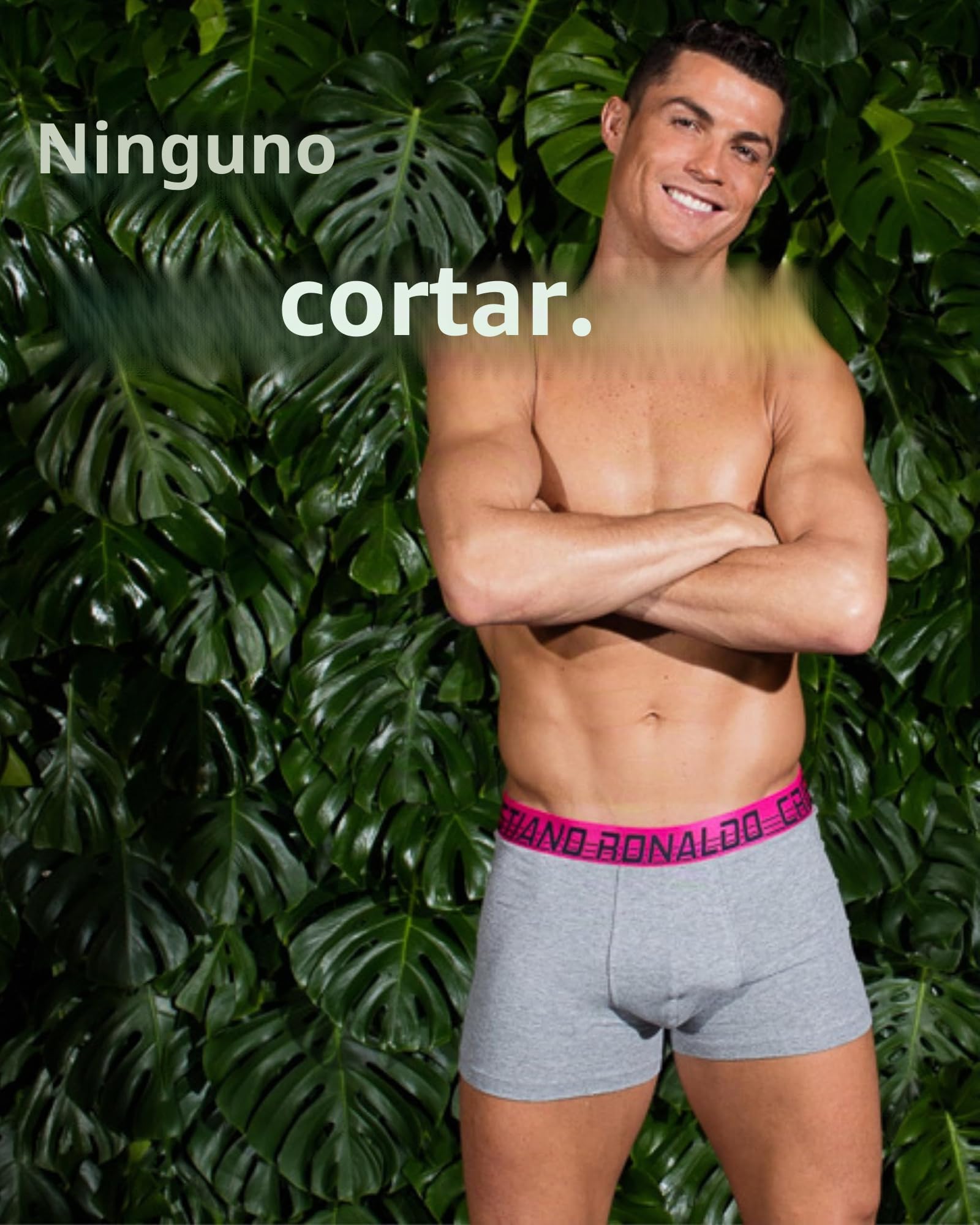 CR7 Cristiano Ronaldo Cr7 Cristiano Ronaldo Baadores Ajustados para Hombre, Paquete de 5 Boxers Hombre (Pack de 5)