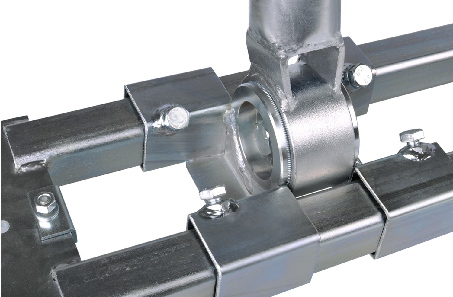 Fixation pour Chevrons de récepteur Satellite herkules Le XXL Plus-mât de Support de Toit - 1300Nm