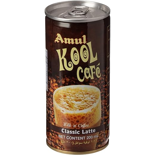 Amul Kool Cafe Liquid Coffee 200 Ml Can