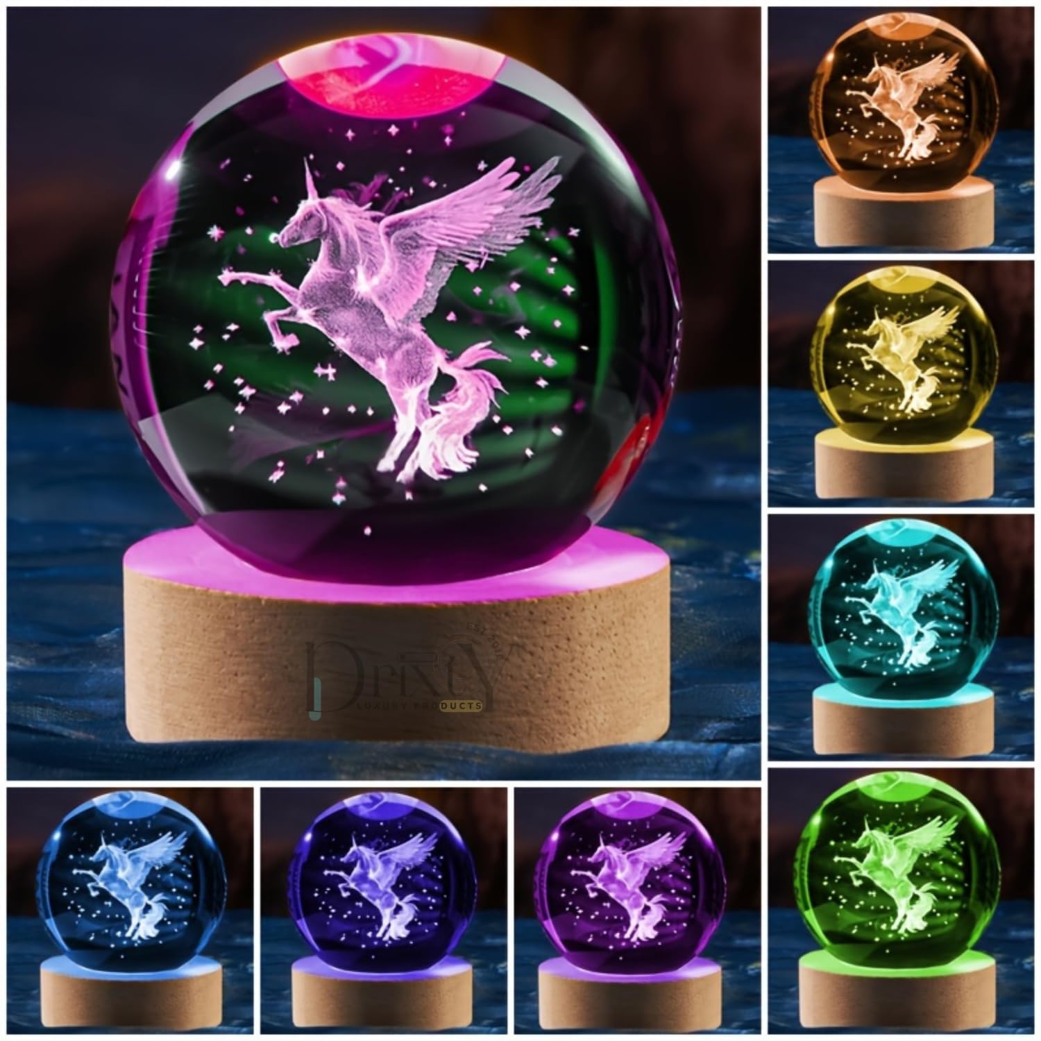 See full amazon price history chart for DRIXTY 3D Crystal Ball 16 Colors Night Light Creative Engraved Aesthetic Ball Dim Night Lamp, USB Powered Bed Table Lamp LED Wooden Base for Home Decoration, Birthday, Gifts, Teens | Horse with Remote DRIXTY 3D Crystal Ball 16 Colors Night Light Creative Engraved Aesthetic Ball Dim Night Lamp, USB Powered Bed Table Lamp LED Wooden Base for Home Decoration, Birthday, Gifts, Teens | Horse with Remote (B0DHSQG42T) Amazon Price History, Amazon Price Tracker
