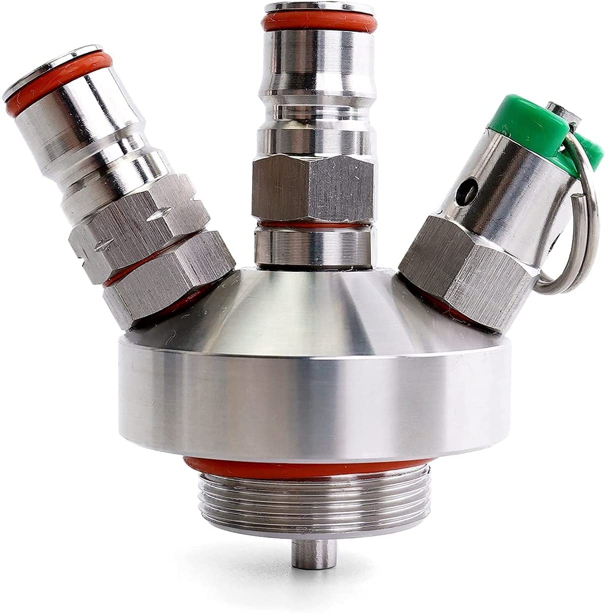 Mini 304 Edelstahl Keg Growler (10L Standard Silber mit Speer)