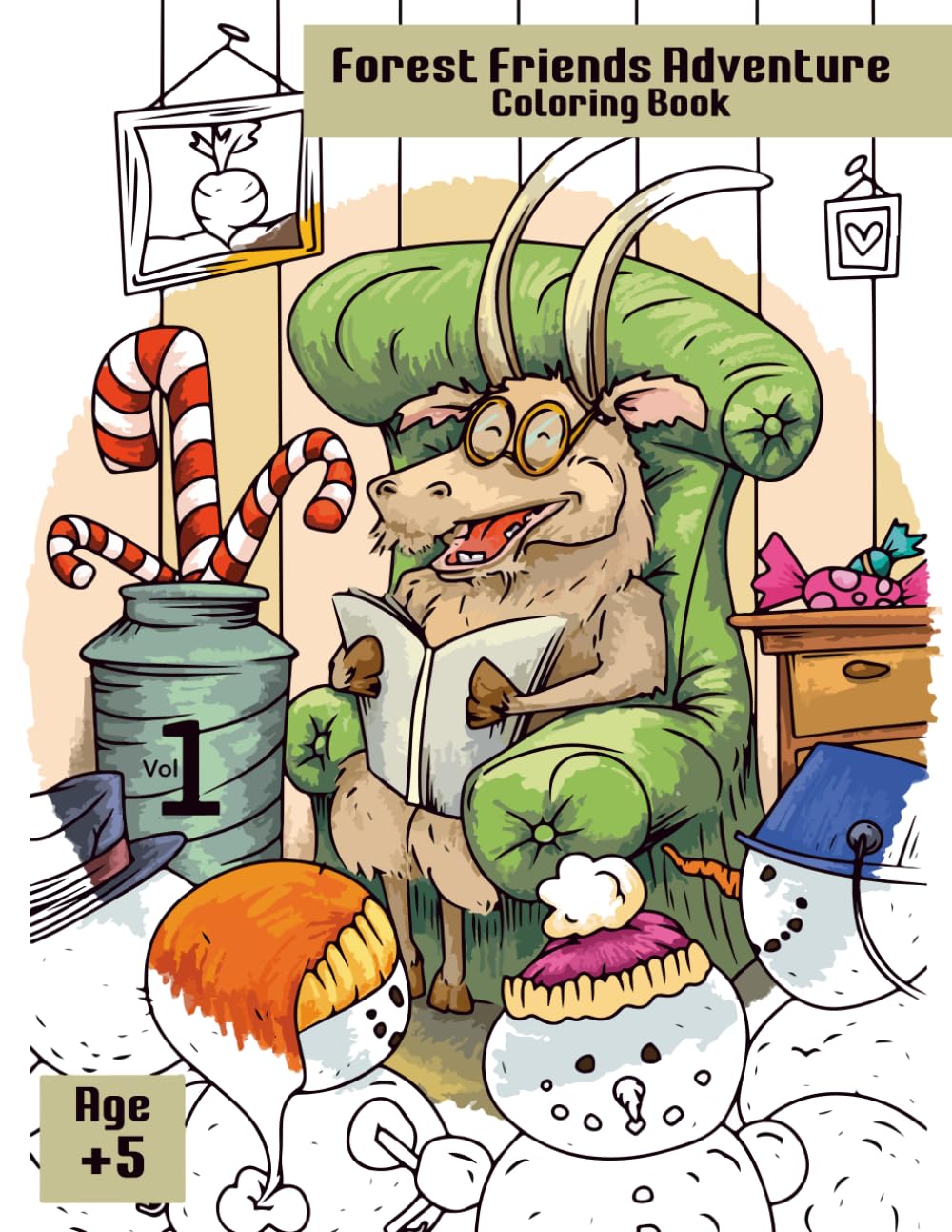 Forest Friends Adventure Coloring Book: Teija Rusila’s Forest Friends Adventures Journey