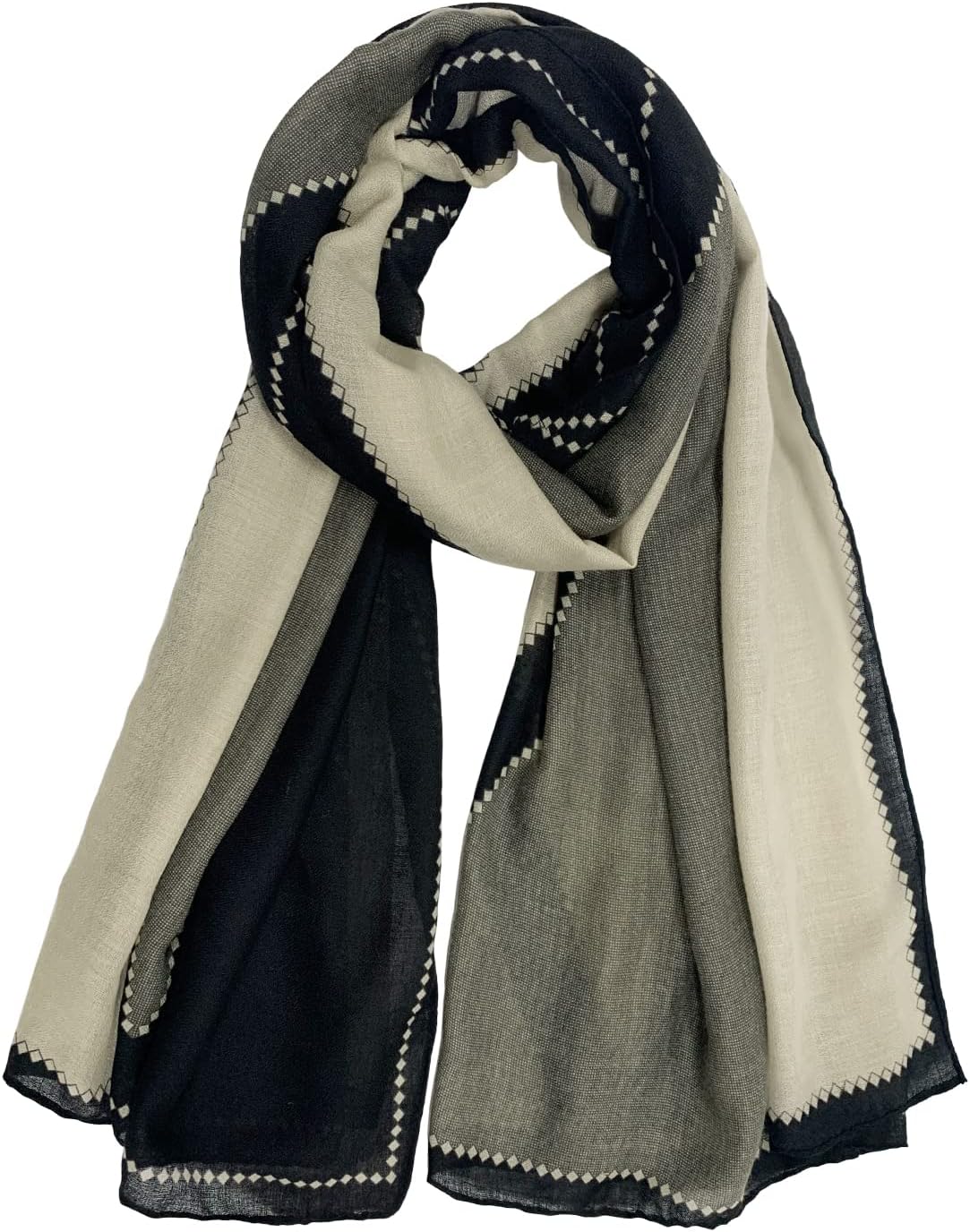 FINIZO Women's Scarves Lady Light Soft Fashion Solid Scarf Wrap Shawl for All Season