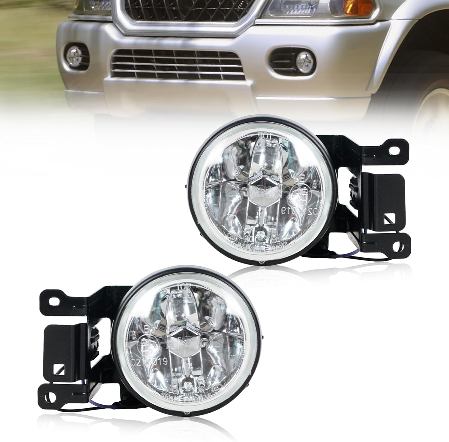Front Bumper Fog Light For Mitsubishi Montero Sport 2000-2004 Driving Head Lamp MI2593111 MI2592111 Left&Right