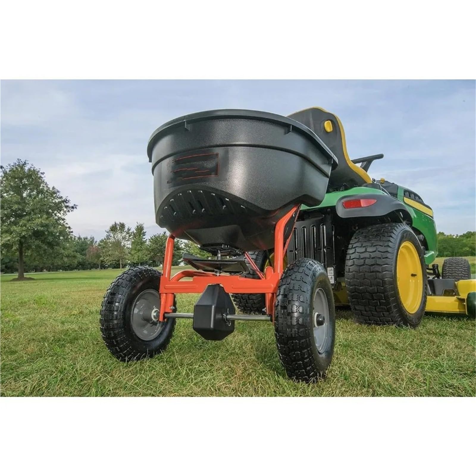 Trolleys Chariots de manutention Chariot Pliable pour épandeur remorquage 130 Livres