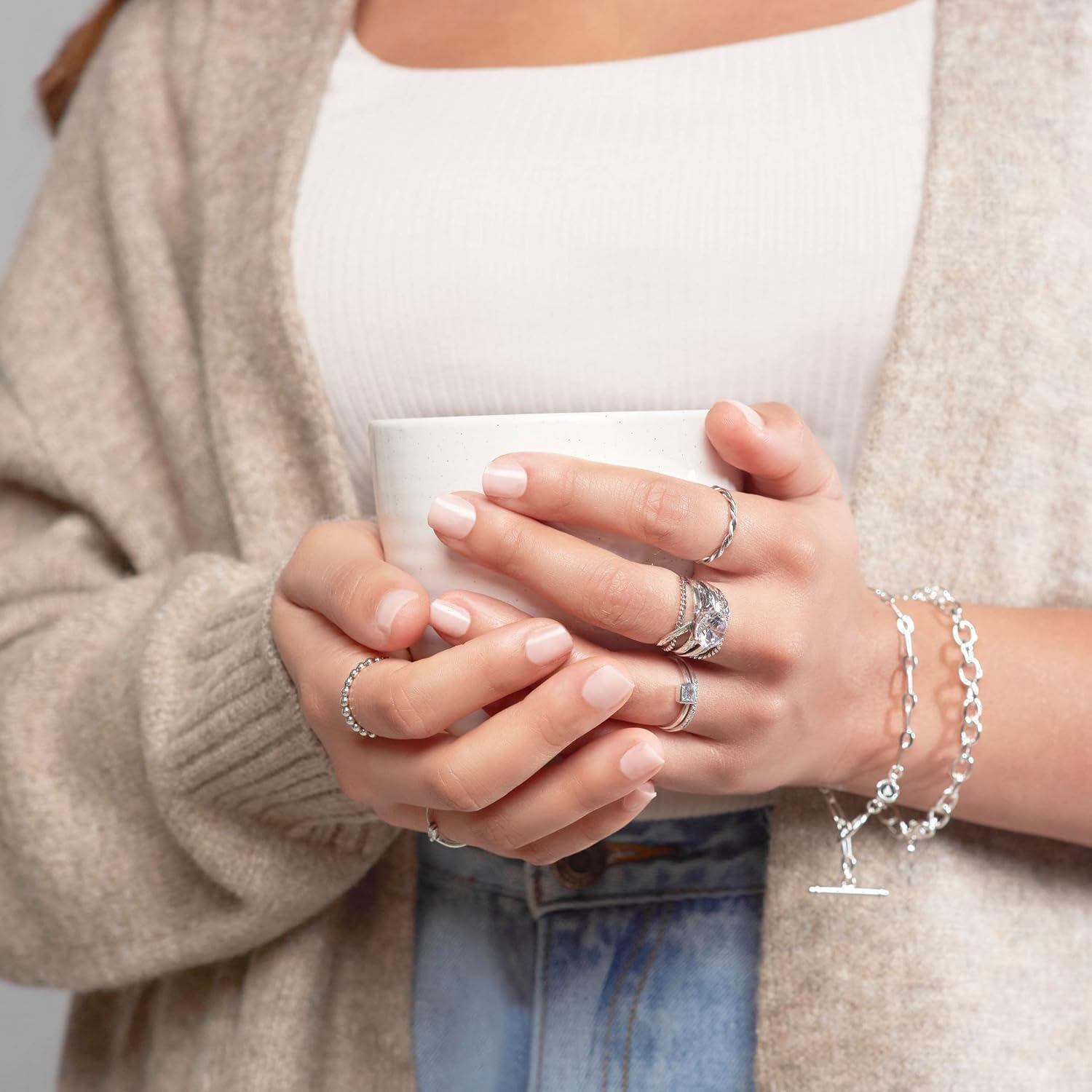 Silpada 'Sparkle on' Cubic Zirconia Ring in Sterling Silver - Image 5