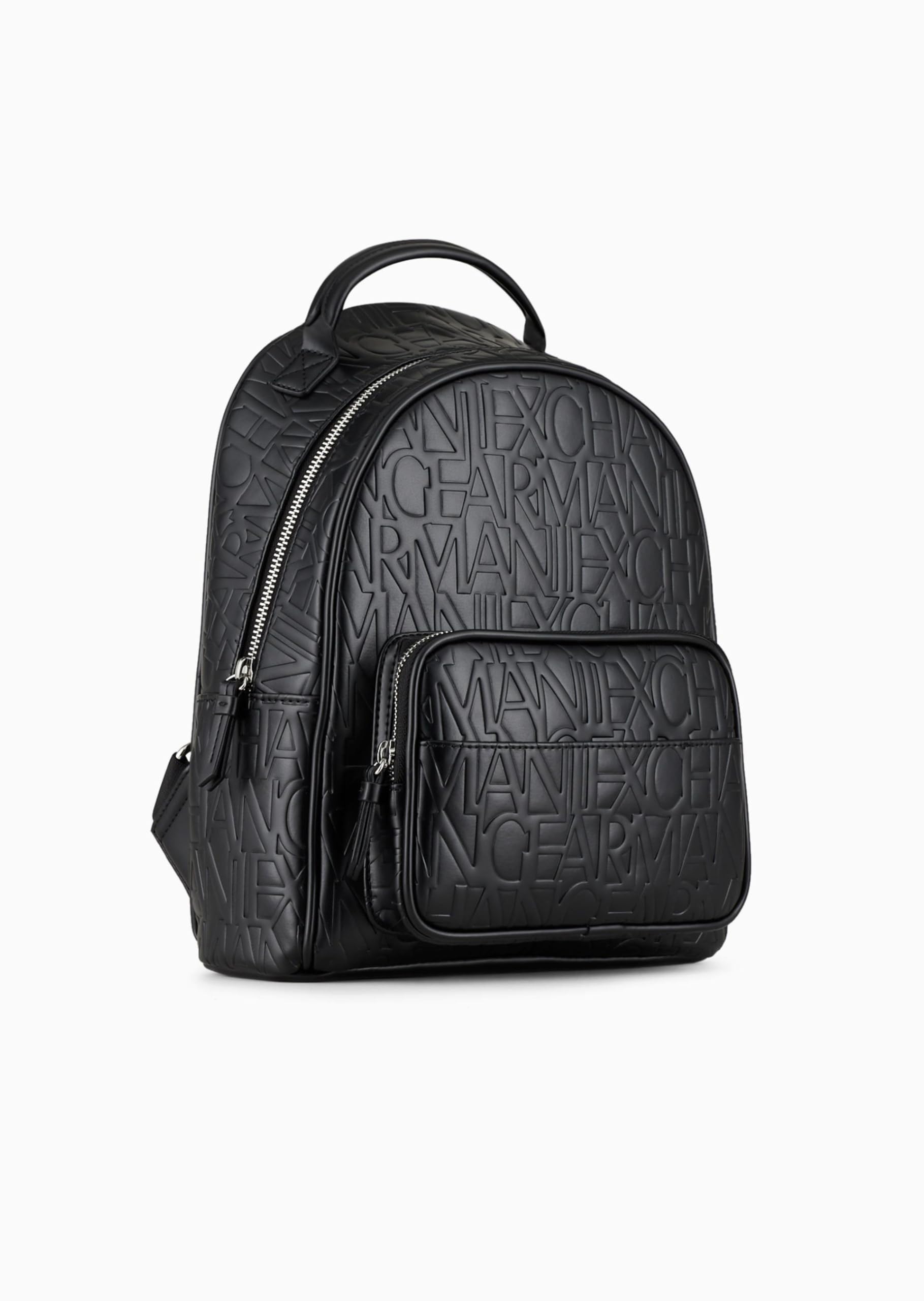 Armani Exchange Kobiety Essential Plecak, Czarny, 33,9 x 27,9 x 17,6 cm