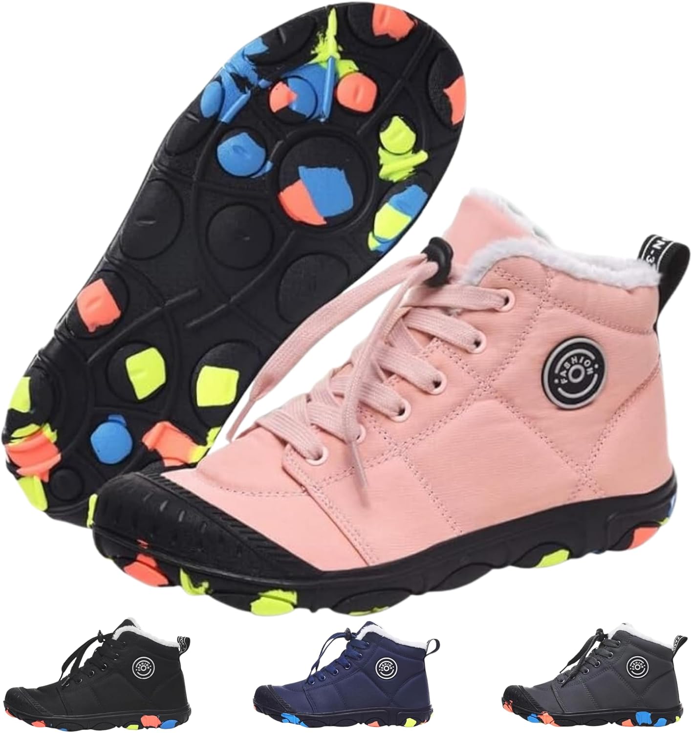 Hike Kids Footwear- Waterproof Barefoot Winter Shoes for Kids
