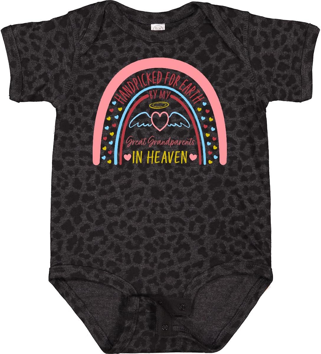 inktastic Handpicked for Earth By My Great Grandparents in Heaven- Baby Bodysuit