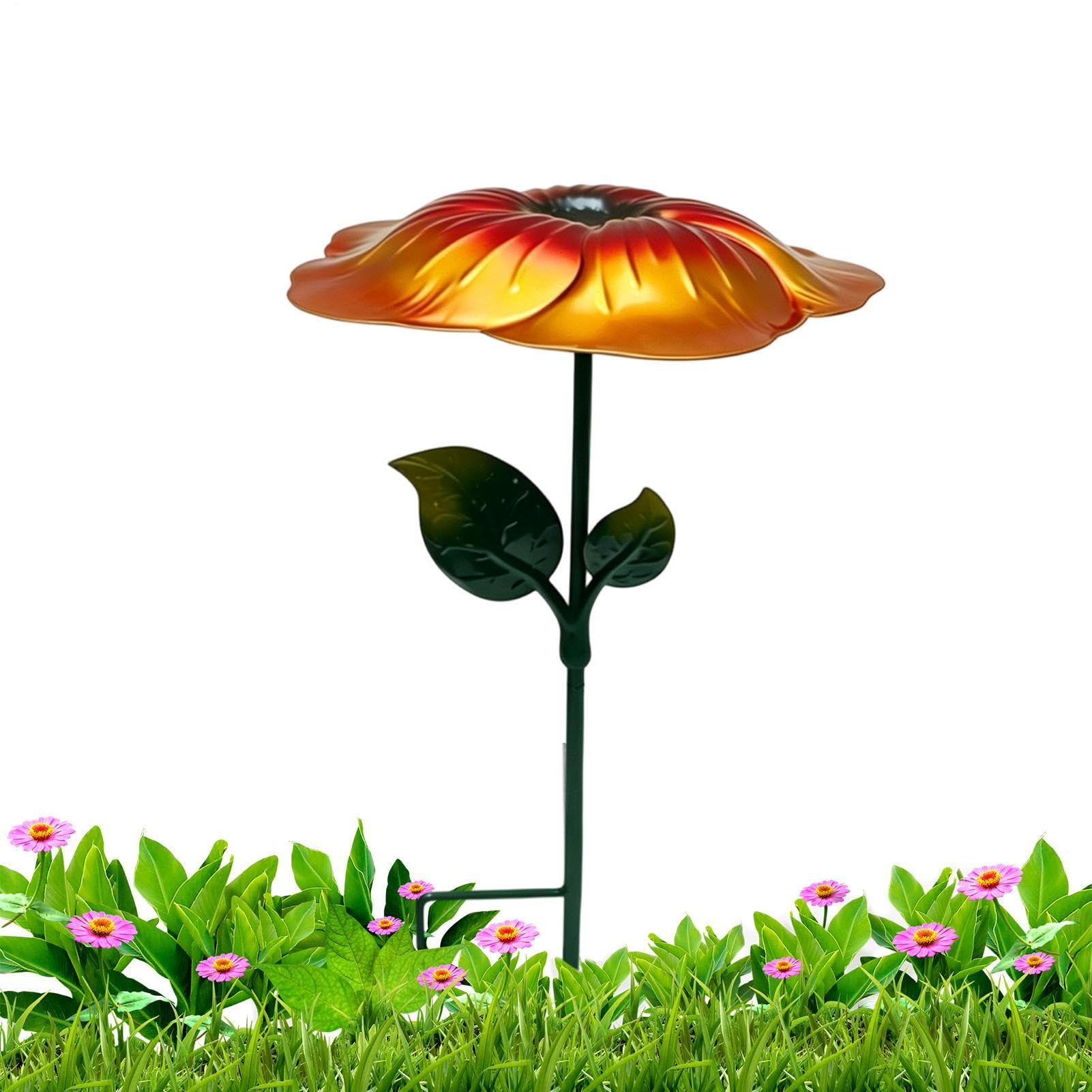 Sombrillas para plantas con protección UV y estaca metálica decorativa de exterior 8