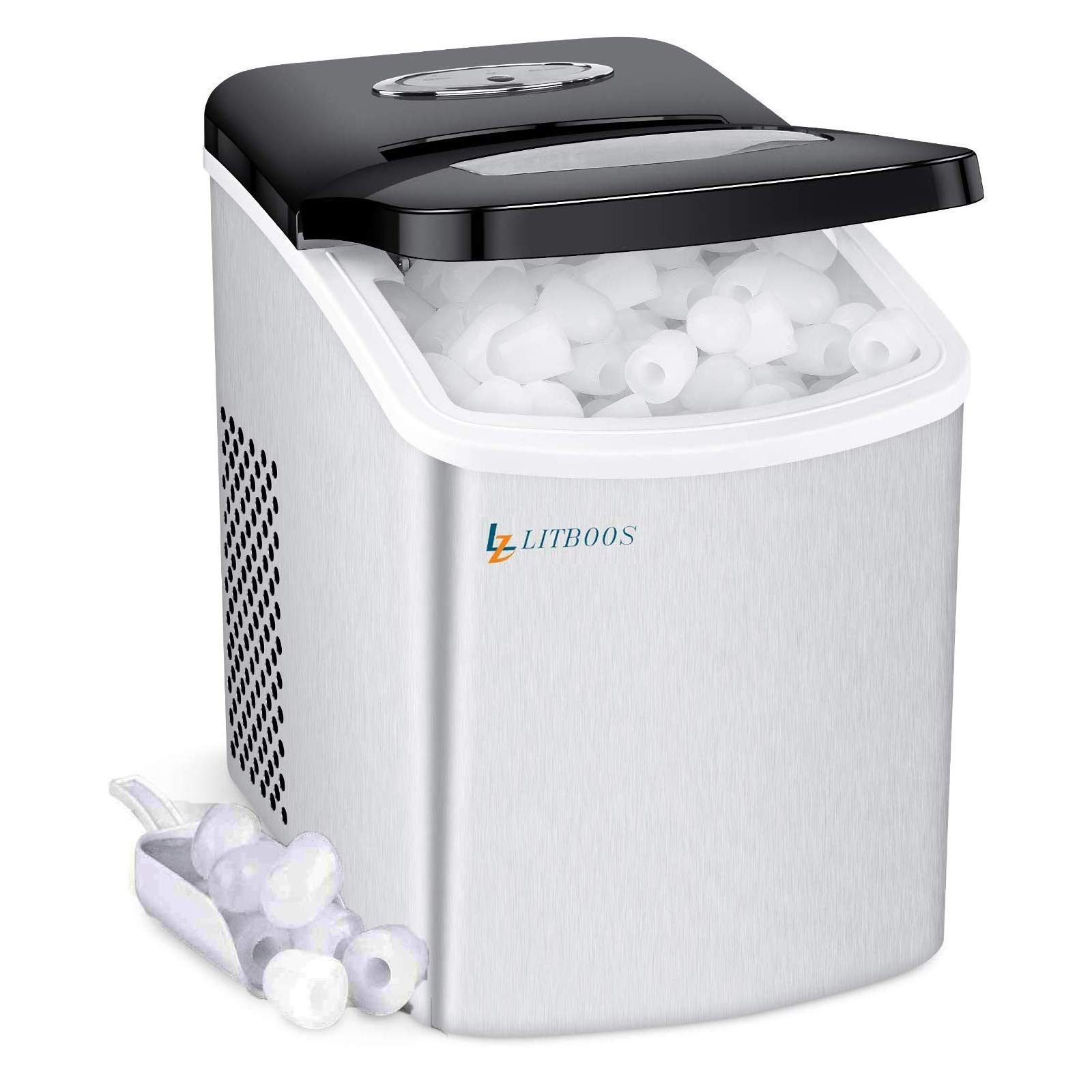 LITBOOS Portable Ice Makers Countertop Stainless Steel Pellet Ice Mak | amzdealz