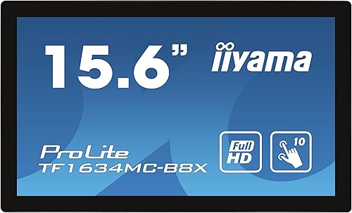 iiyama Prolite TF1634MC-B8X 39 — priekinis vaizdas