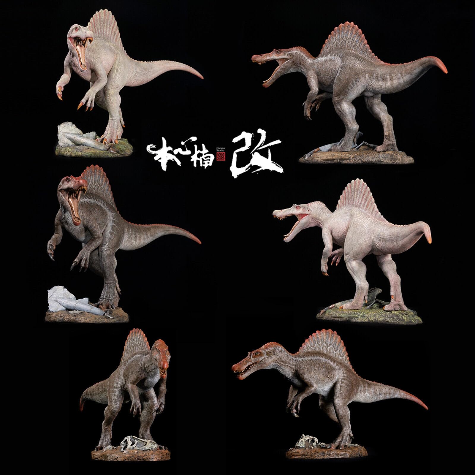 Amazon.com: WLNTDOLA Nanmu Supplanter 2.0 Spinosaurus Base Model