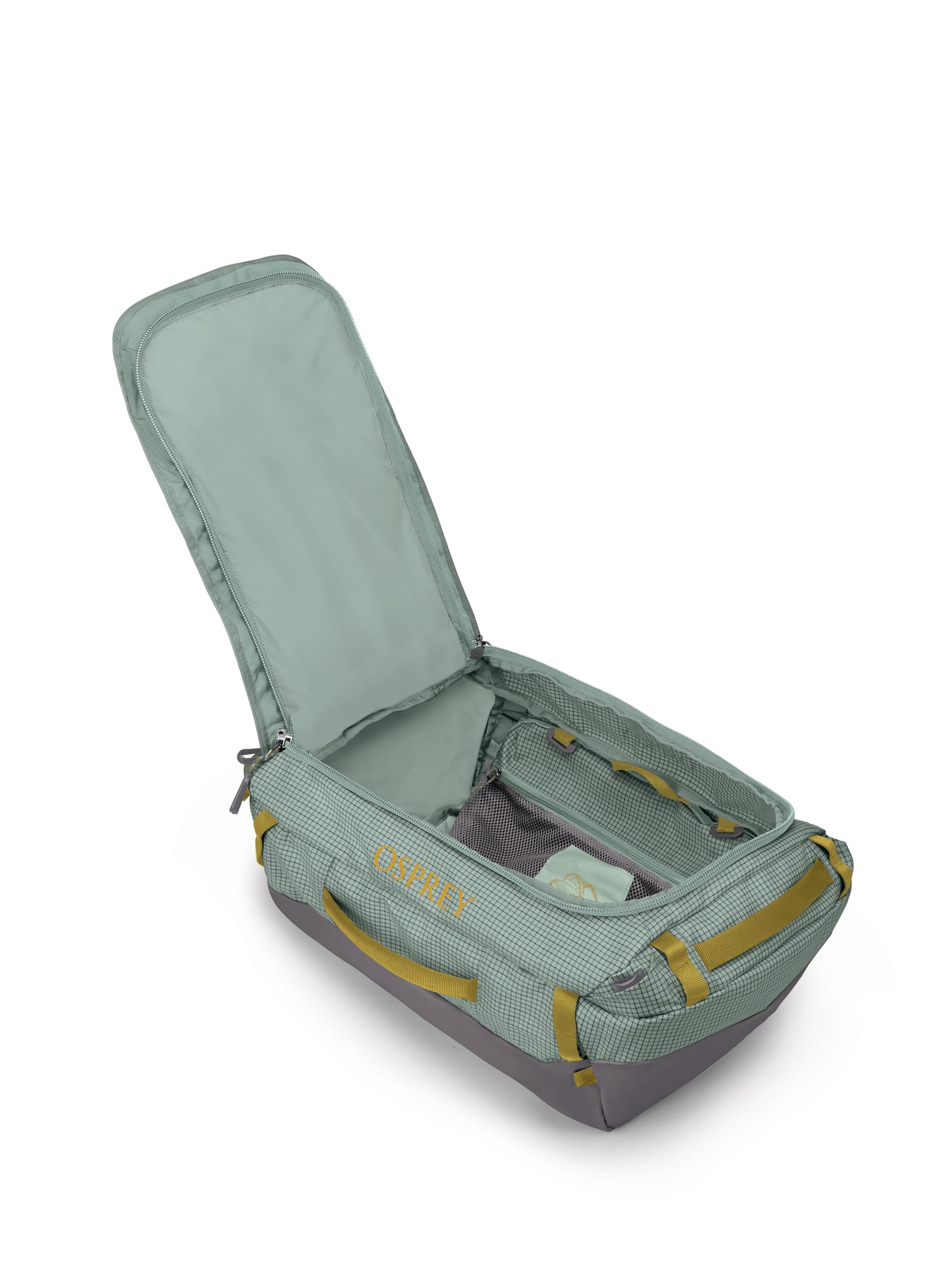Osprey Transporter – Sac de Voyage 40 L, Menthe givrée, Menthe givrée/Gris Soundwave, Menthe givrée/Gris Soundwave, Sac de Sport