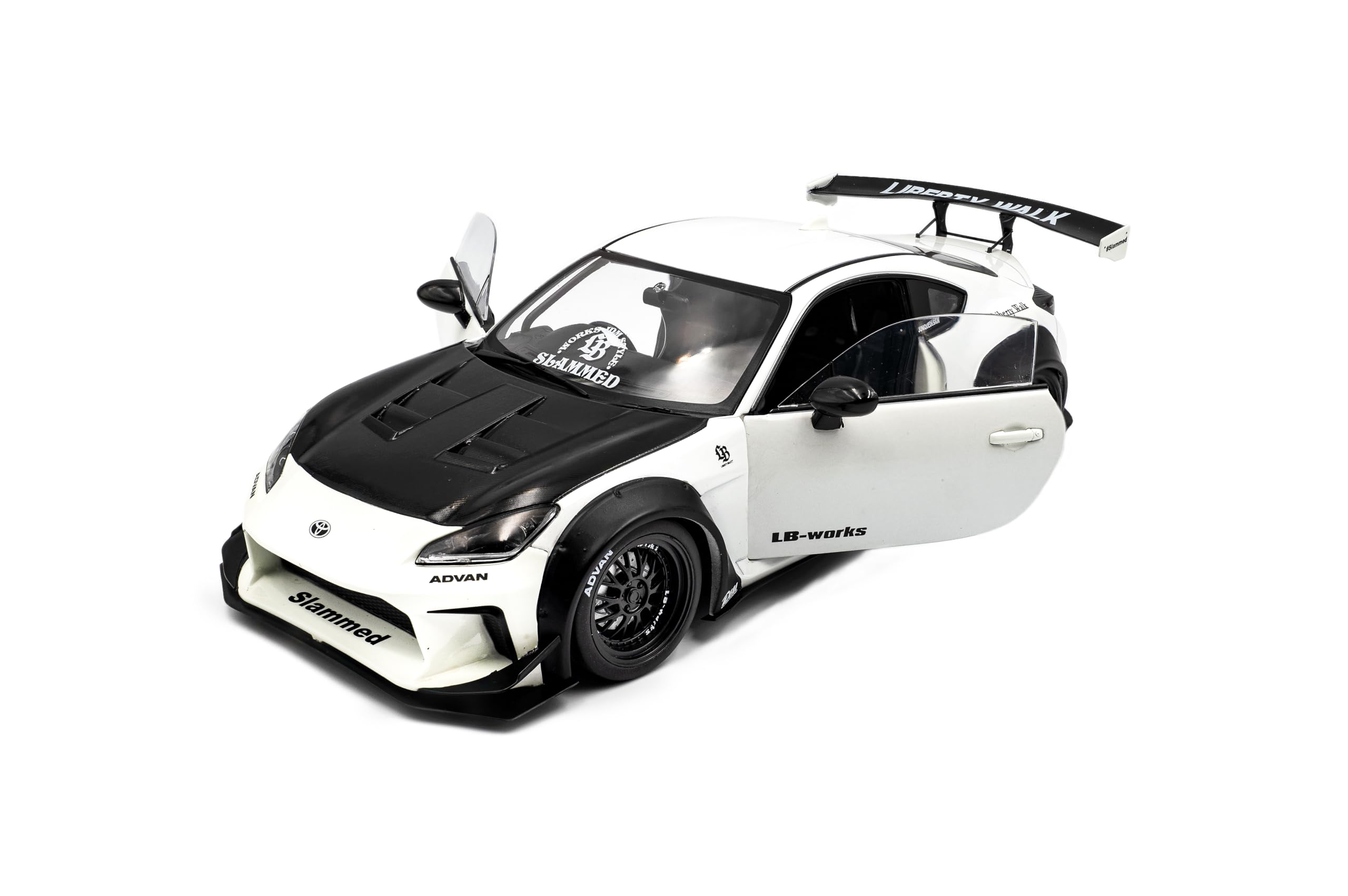 Solido 1:18 Toyota GR86 LBWK Body Kit Bianco