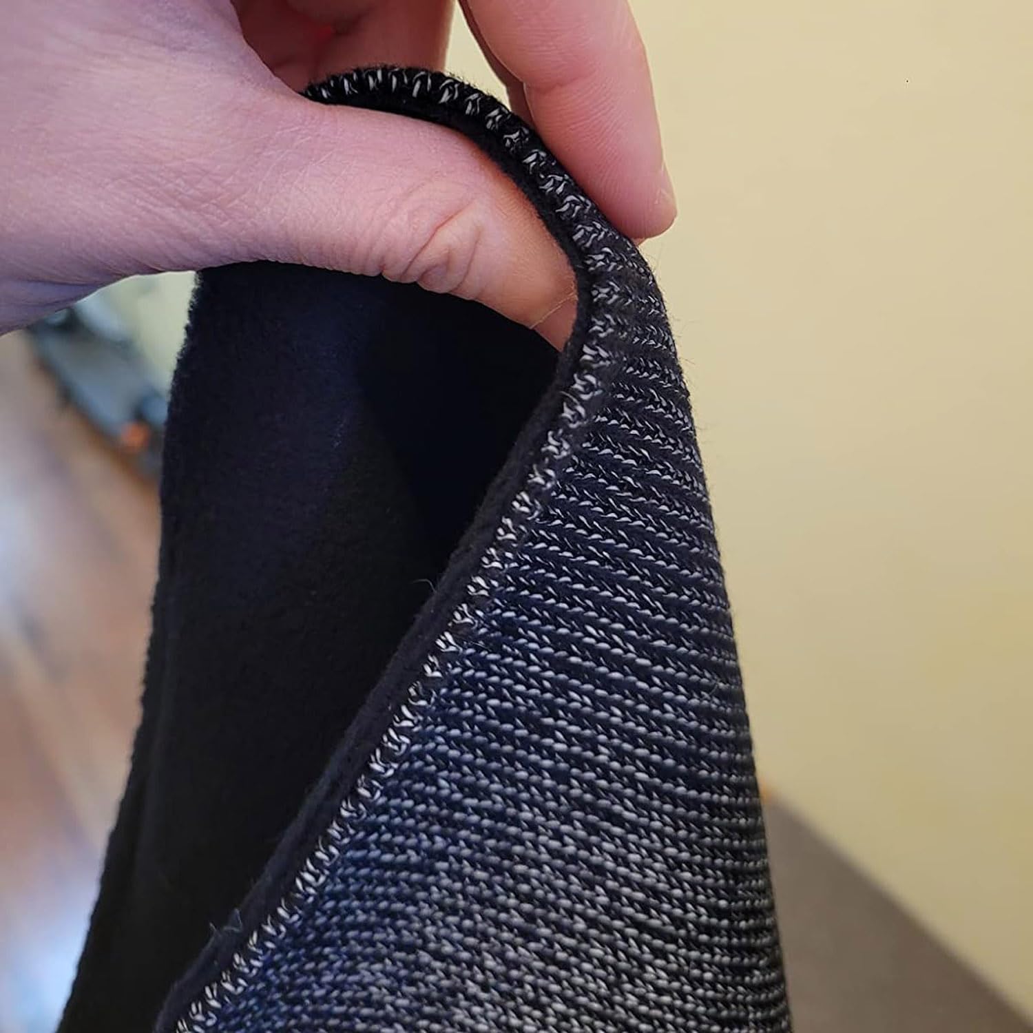 Reflektierende Beanie-Mütze, hohe Sichtbarkeit, warme Strickmütze, Sicherheits-Mütze, weich und gemütlich, für Laufen, Wandern, Radfahren, Joggen, Unisex, Erwachsene, Einheitsgröße für Männer und Frauen, sportliche Beanie-Mütze