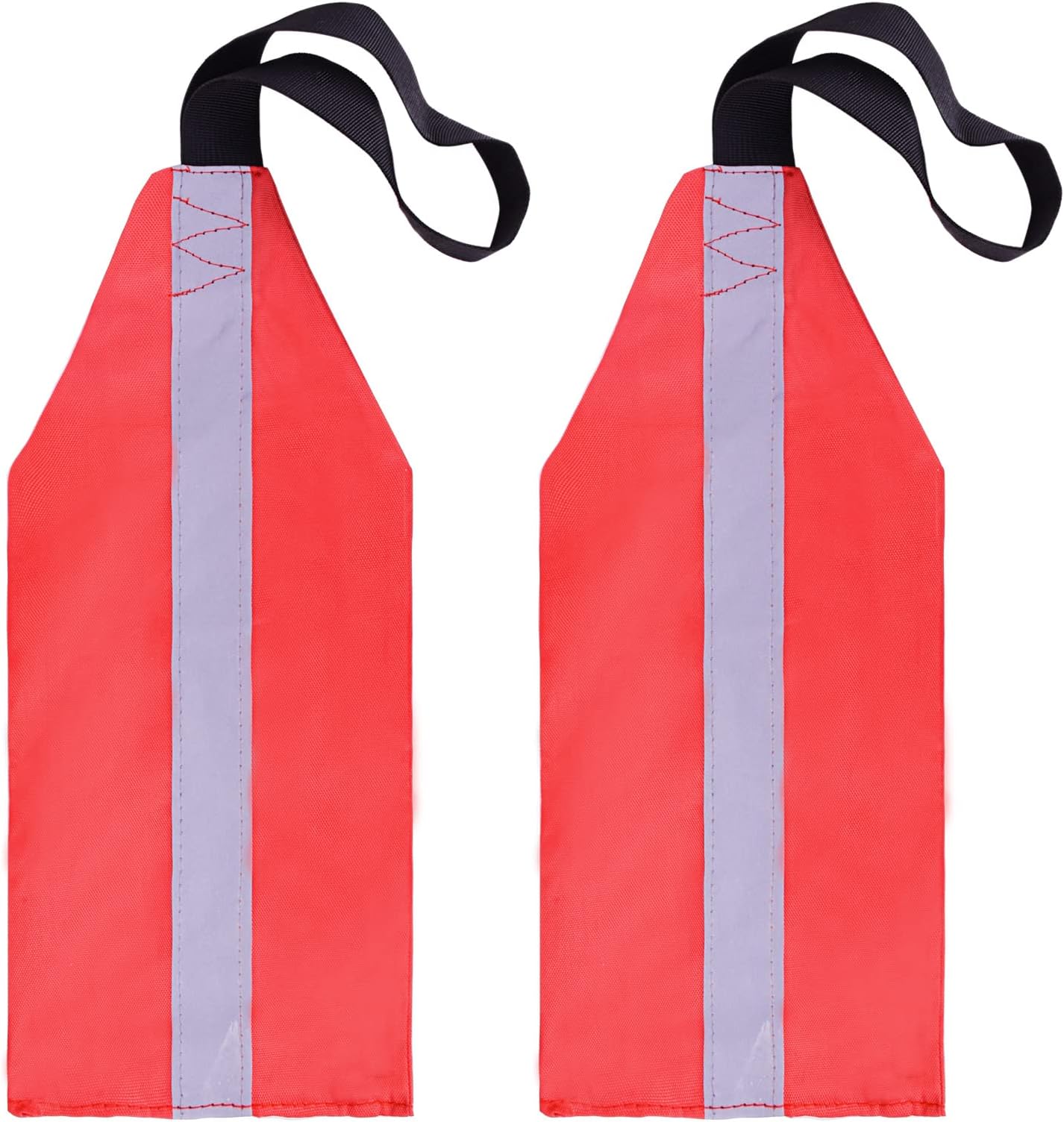 Amazon.com: Safety Travel Flag for Kayak 2 Pcs Red Safety Flag With ...