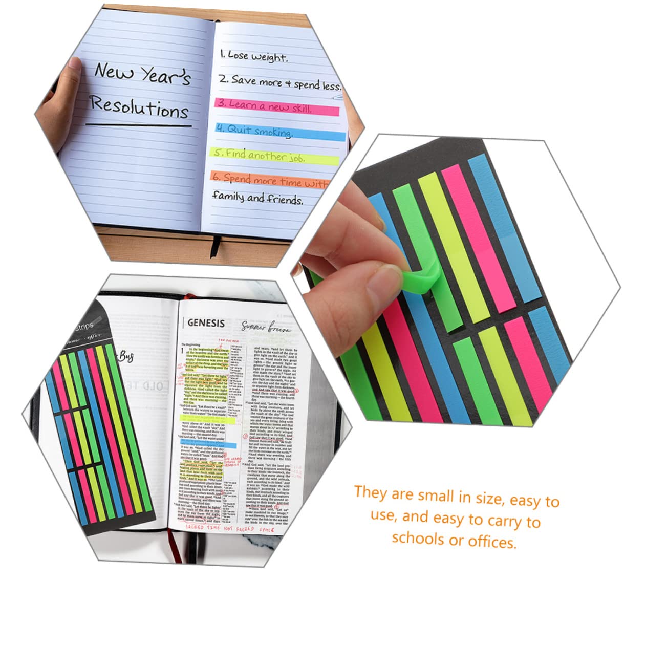 Gadpiparty 3 Series Notas Adhesivas Fluorescentes Resaltadores Cintas Resaltadoras Fichas De Libros Pestañas Adhesivas Resaltando Tiras Cinta Adhesiva La Mascota 6 Piezas X 3